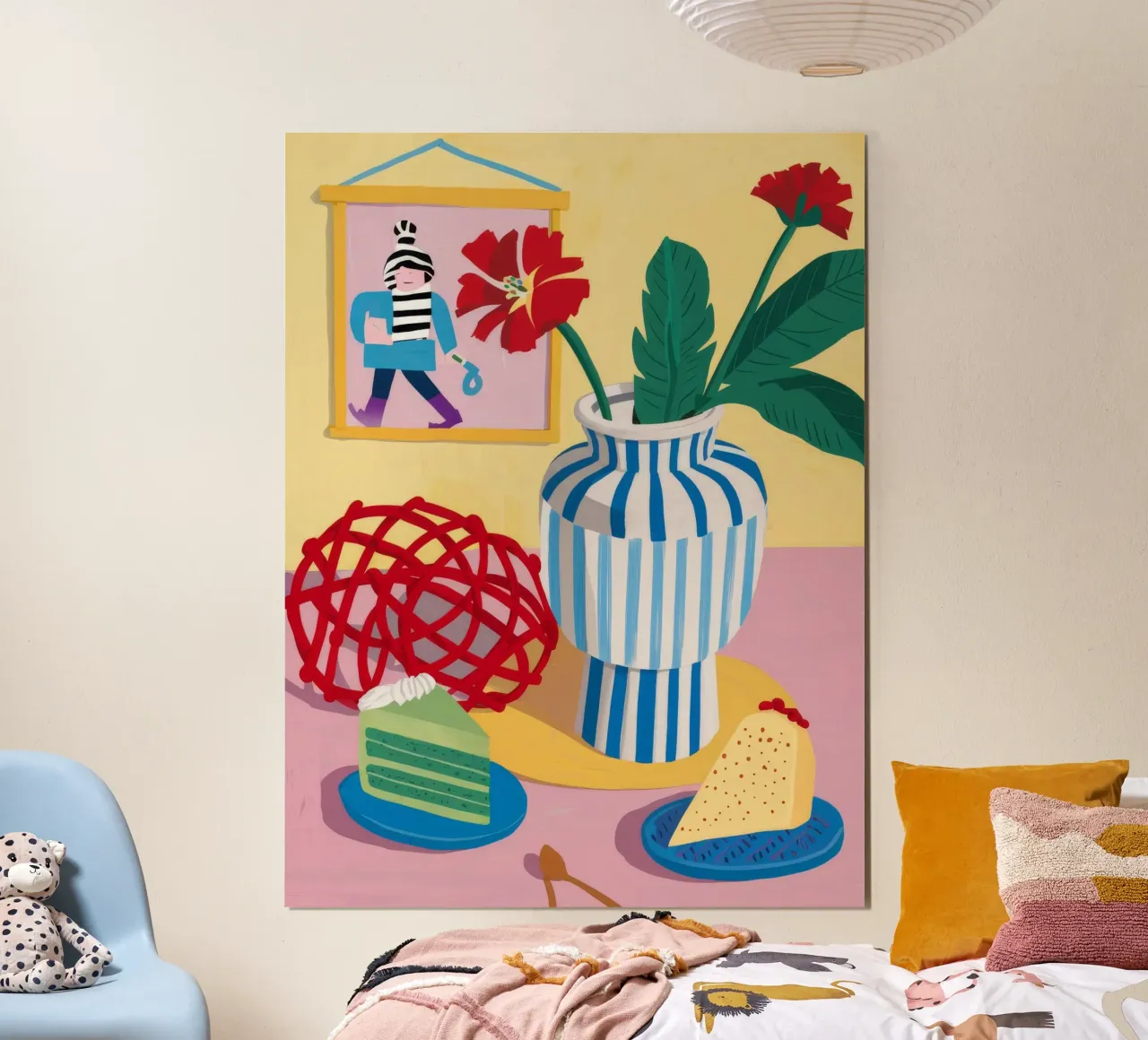Storia del vaso a righe poster da Moonlite Desire