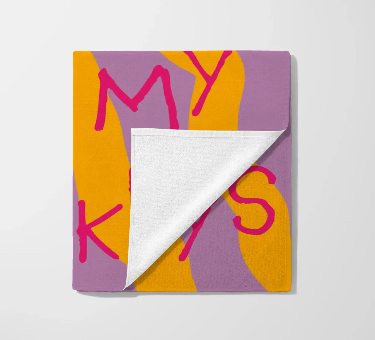 not my circus not my monkeys. telo mare da FRICKE DESIGN