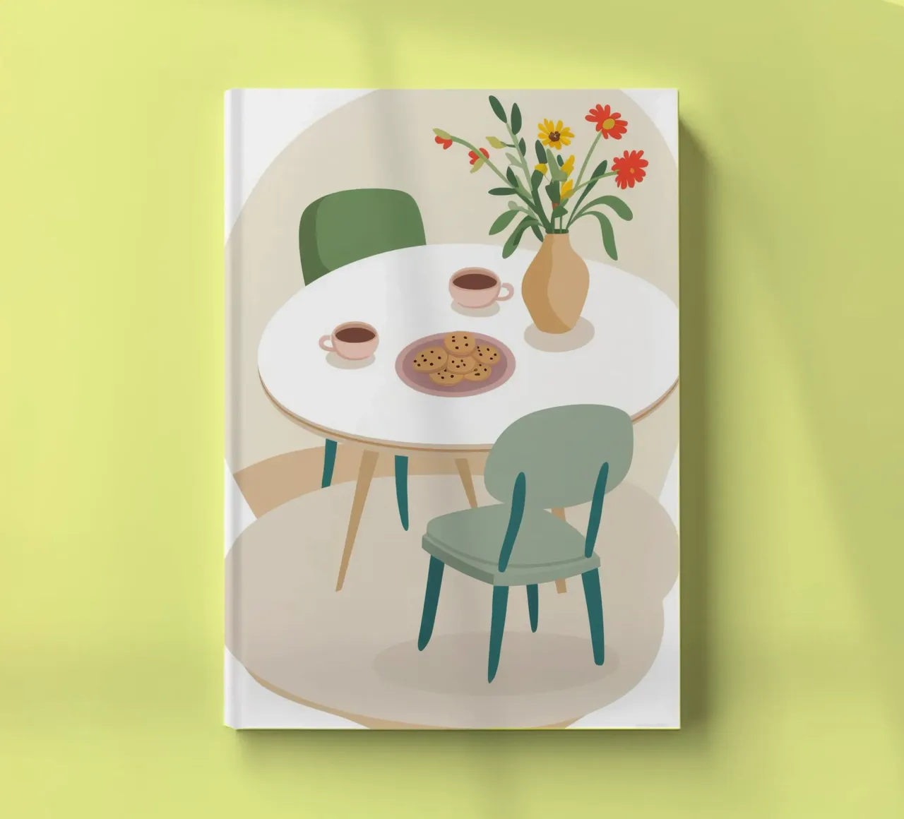 Windowside Coffee Calm notebook by Moonlite Desire