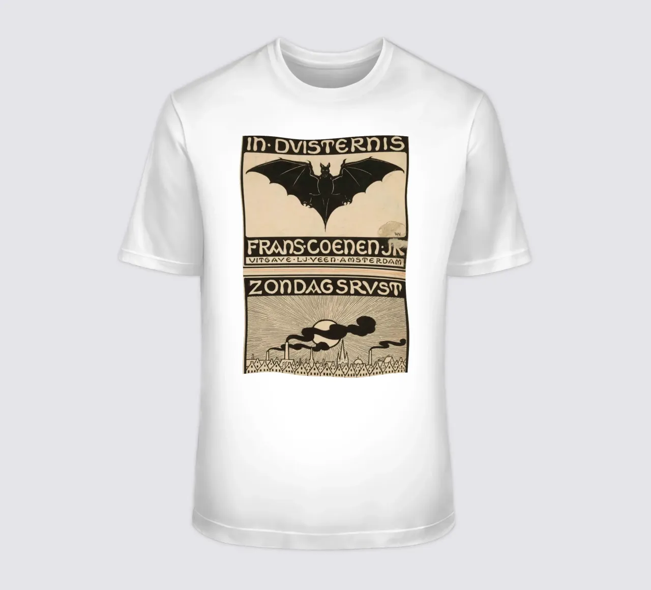 Jan Toorop - "In Darkness" e "Sunday Rest" - Art Nou olandese t-shirt da ClubArt