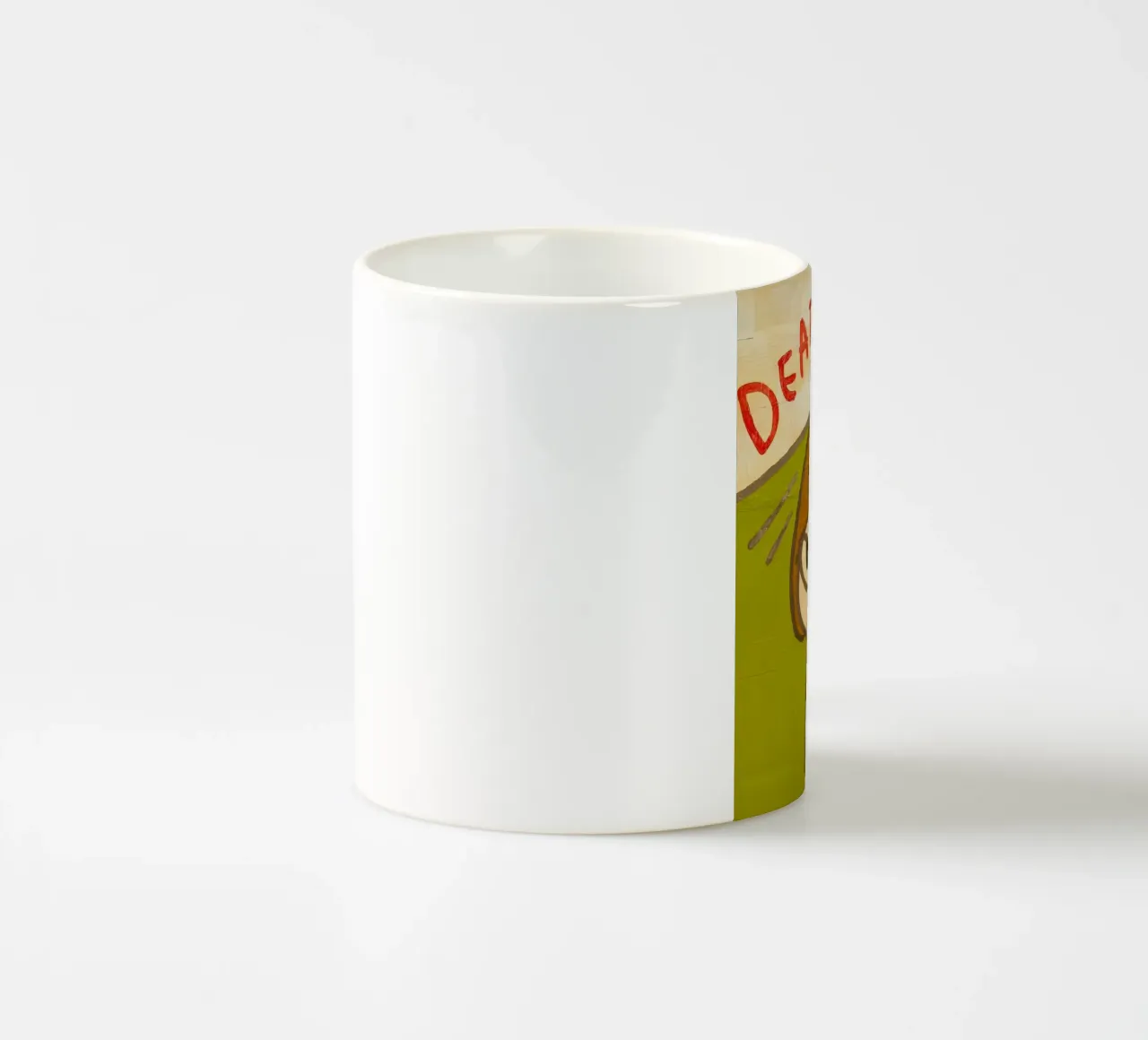 Serratura a chiave tazza in ceramica da Richard Wickham