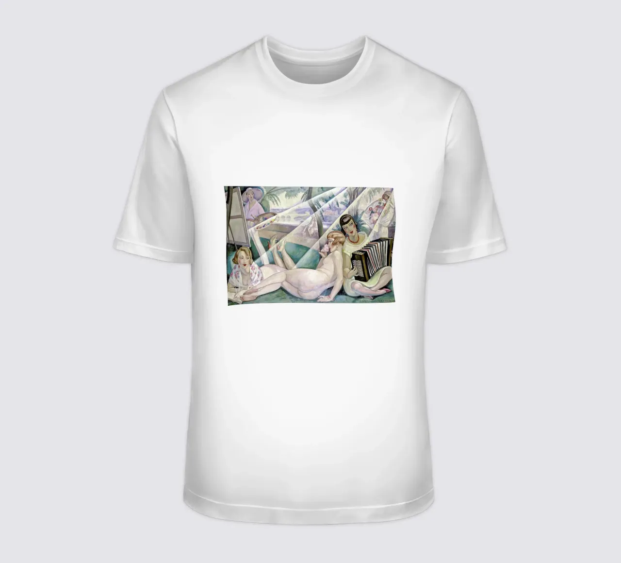 Gerda Wegener - A Summer's Day t-shirt da Vintage by JUNIQE