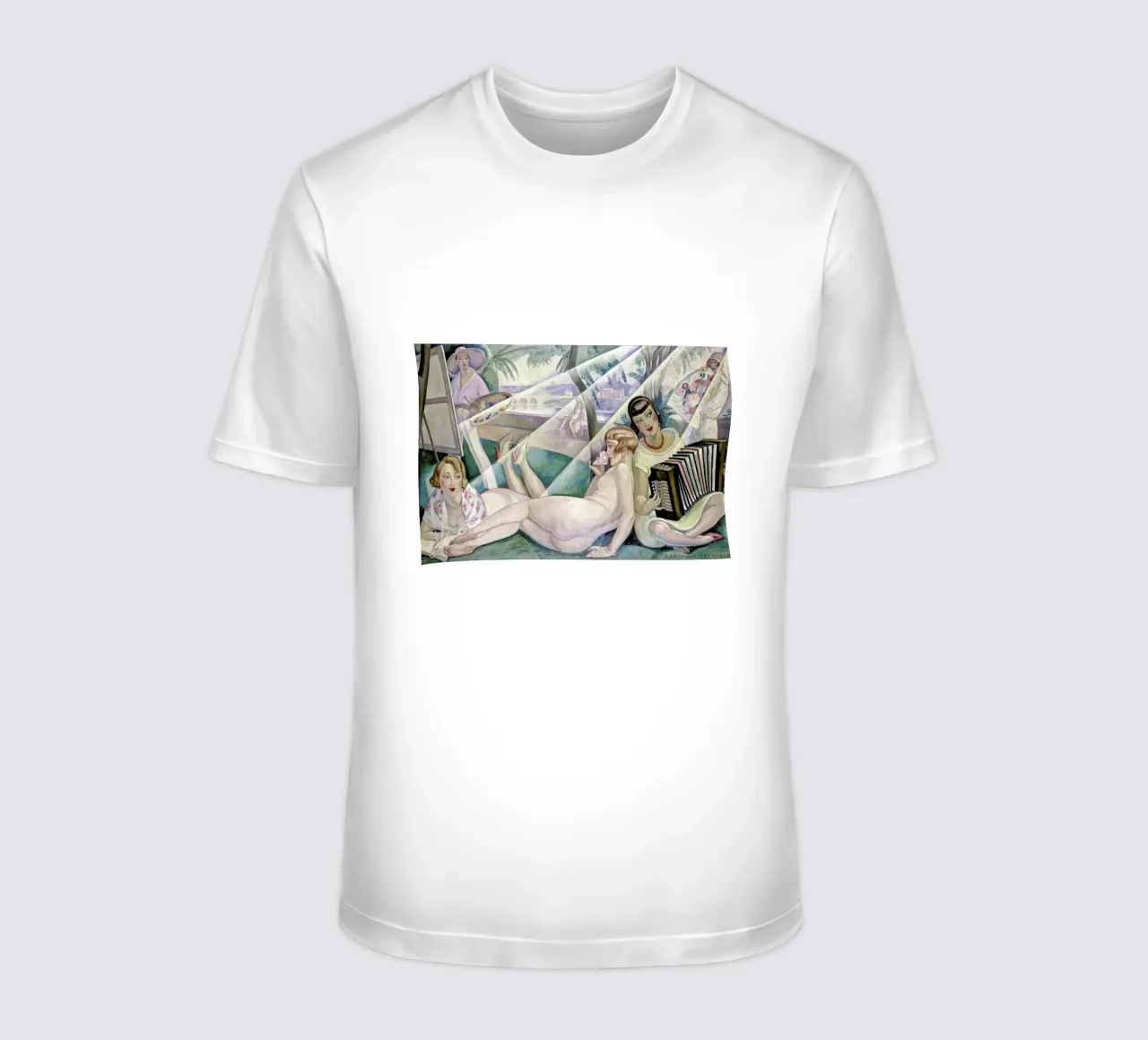 Gerda Wegener - A Summer's Day t-shirt da Vintage by JUNIQE