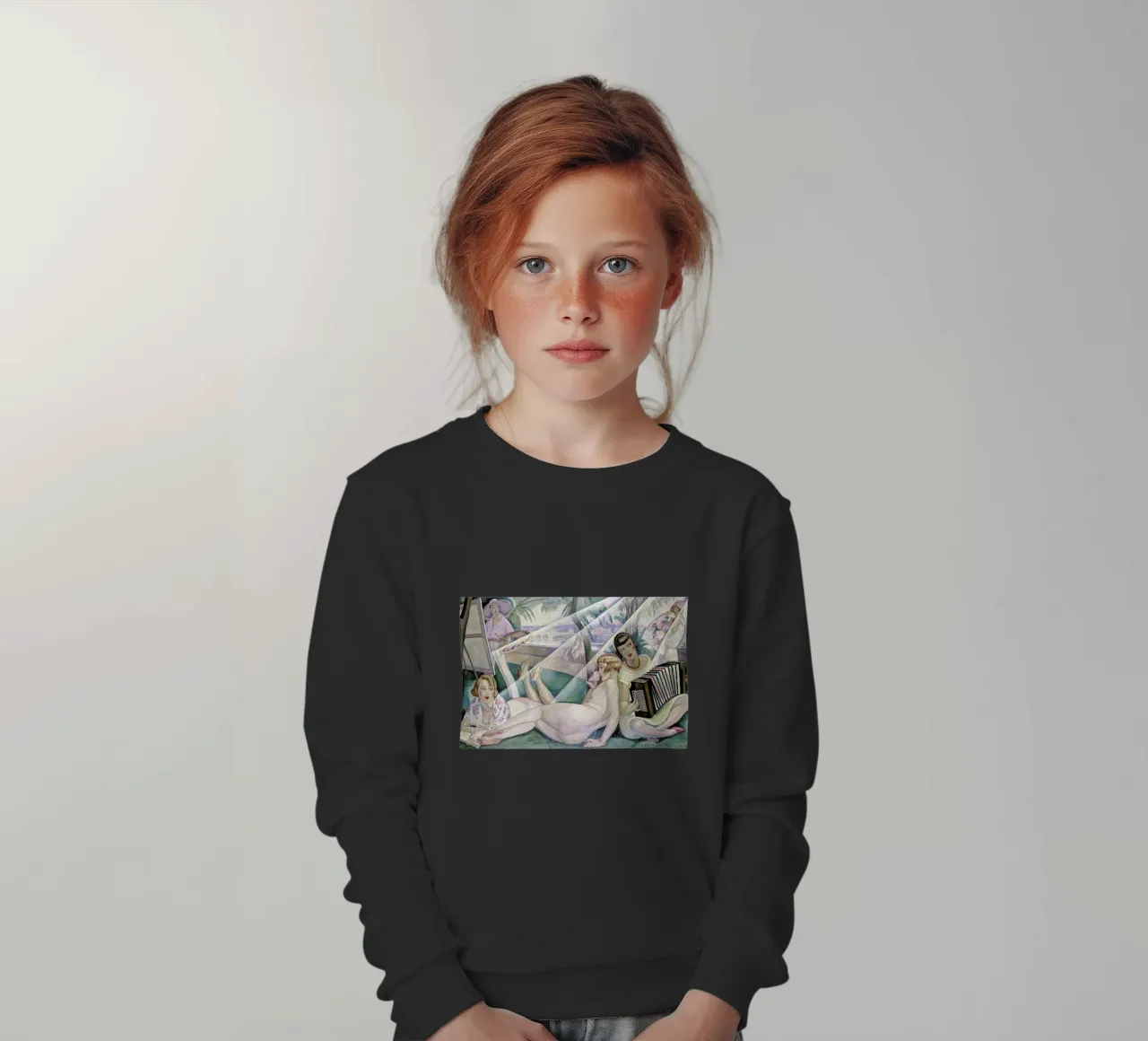 Gerda Wegener - A Summer's Day felpa bambino da Vintage by JUNIQE