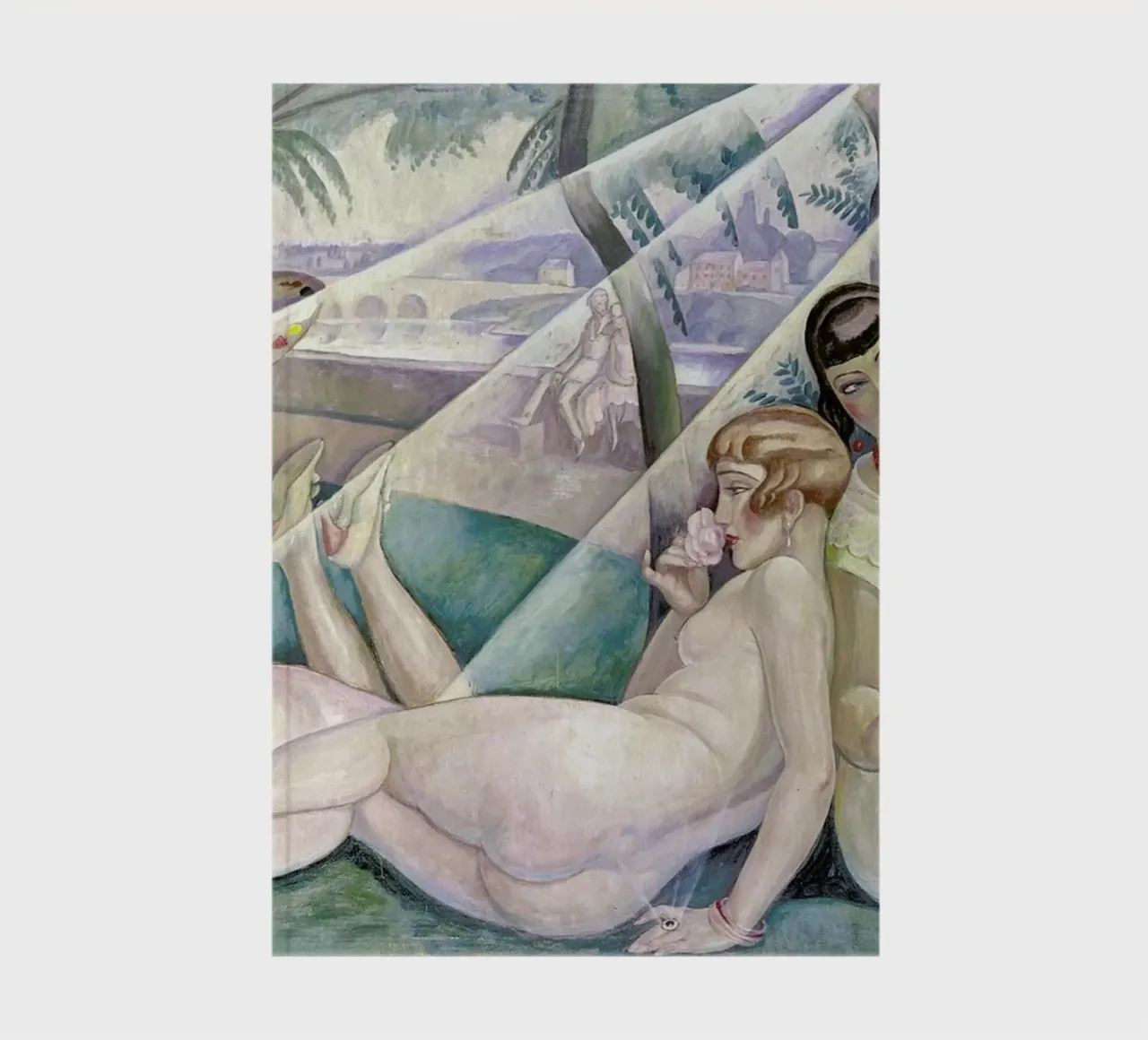 Gerda Wegener - A Summer's Day notebook by Vintage by JUNIQE