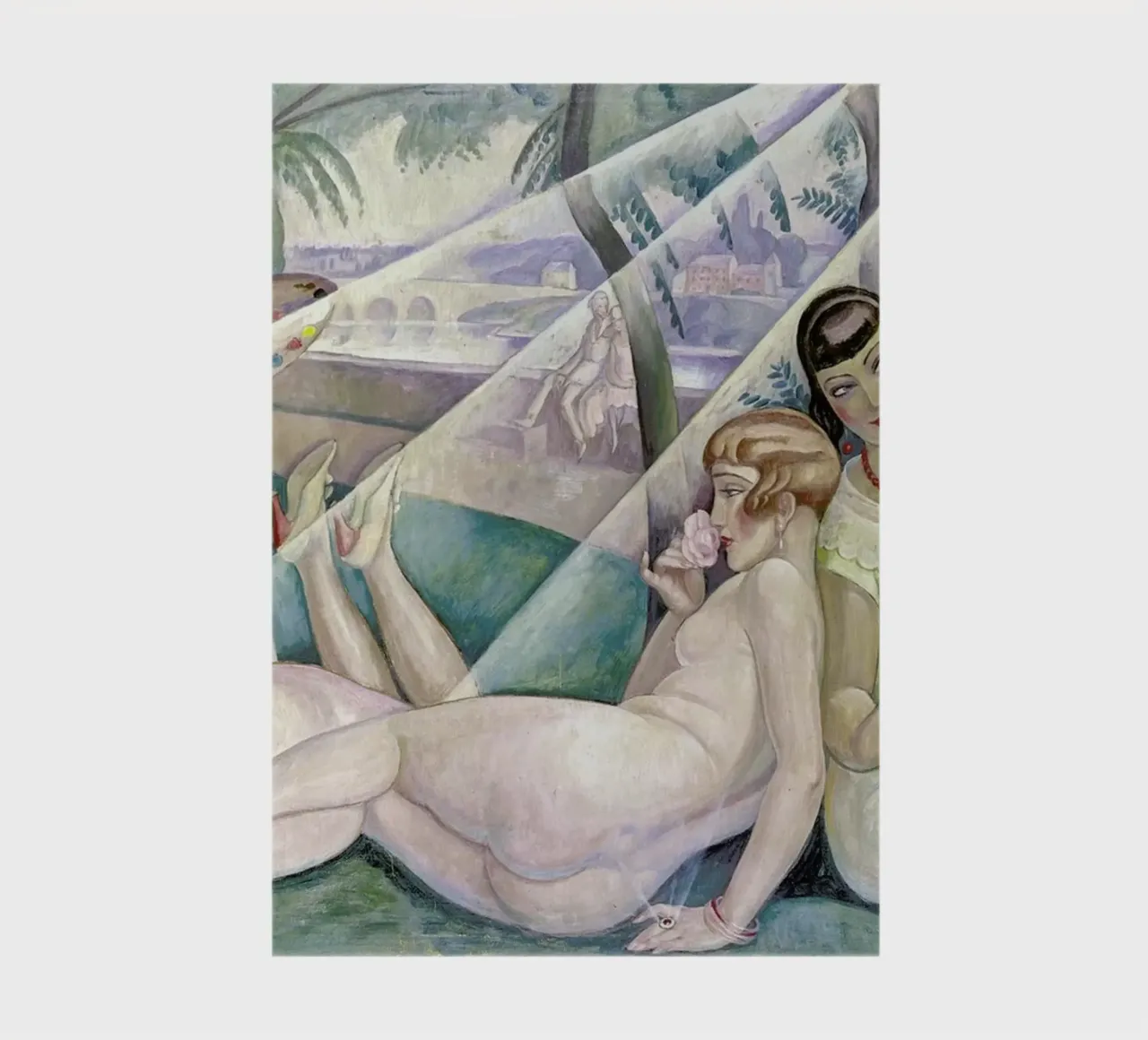 Gerda Wegener - A Summer's Day notebook by Vintage by JUNIQE