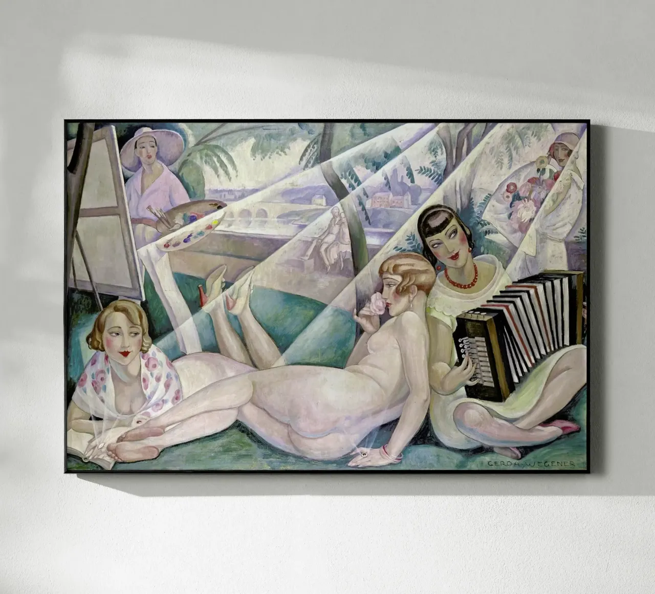 Gerda Wegener - A Summer's Day plexiglass da Vintage by JUNIQE