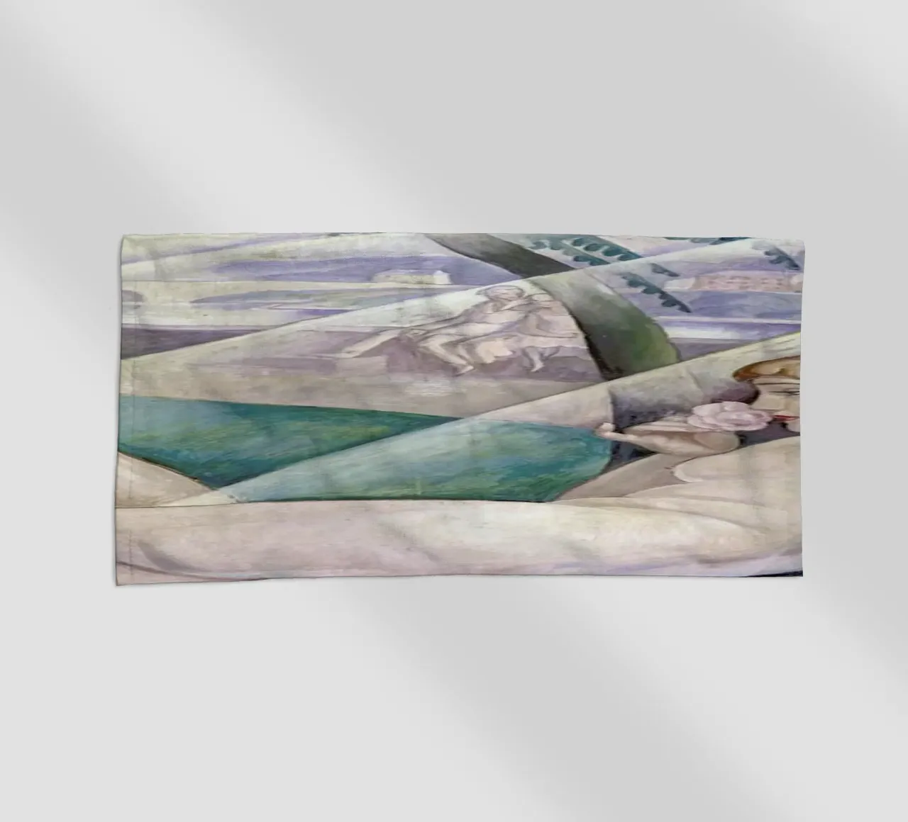 Gerda Wegener - A Summer's Day telo mare da Vintage by JUNIQE