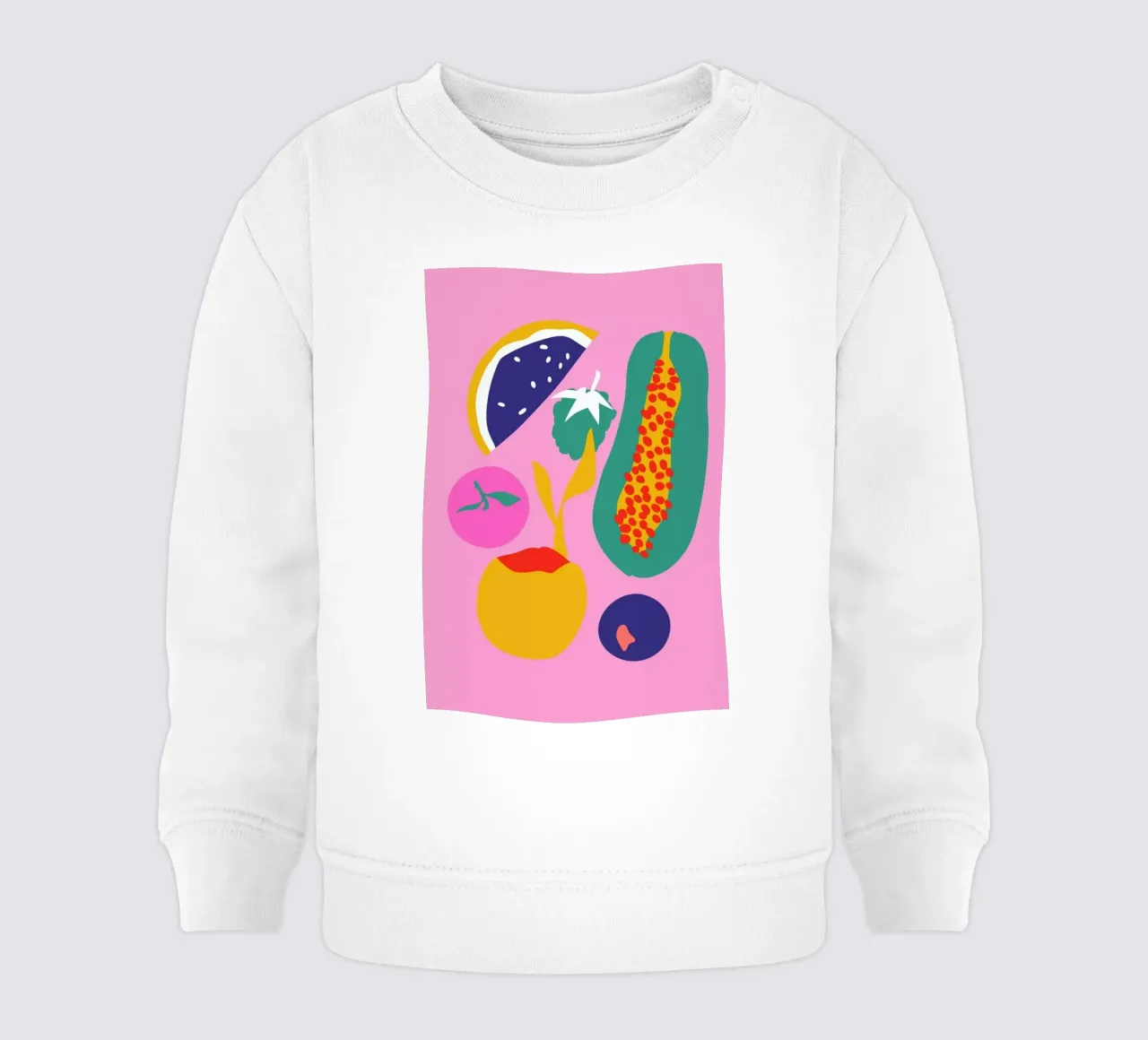 Fruity Technicolor Mix 2 felpa neonato da Mariery Young