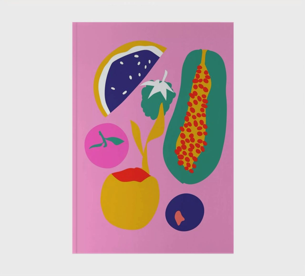 Fruity Technicolor Mix 2 notebook by Mariery Young