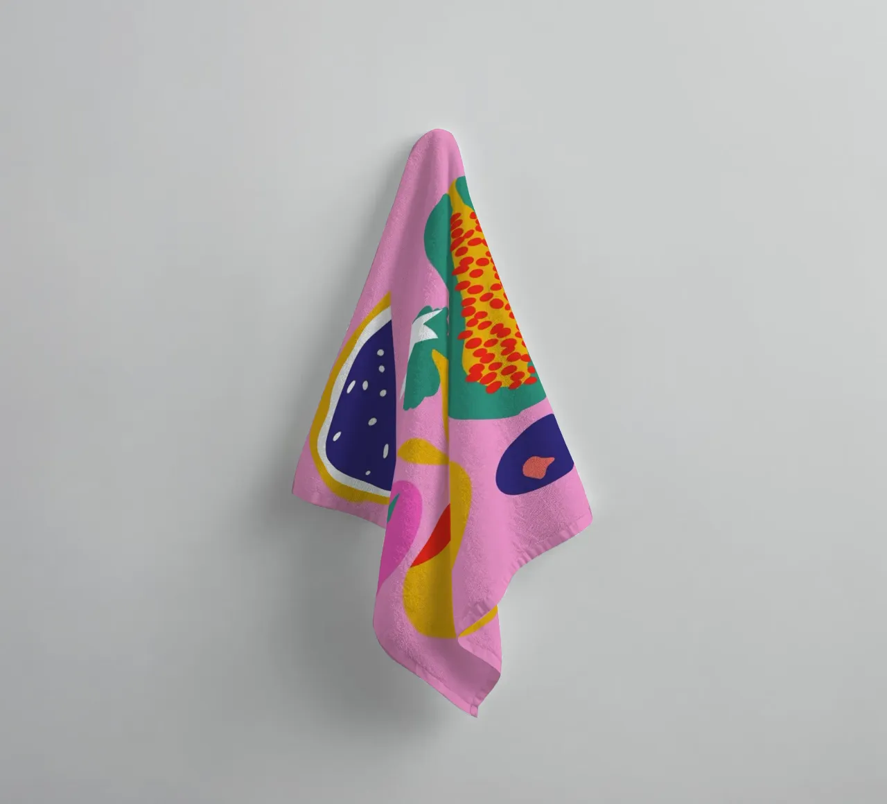 Fruity Technicolor Mix 2 asciugamano da bagno da Mariery Young
