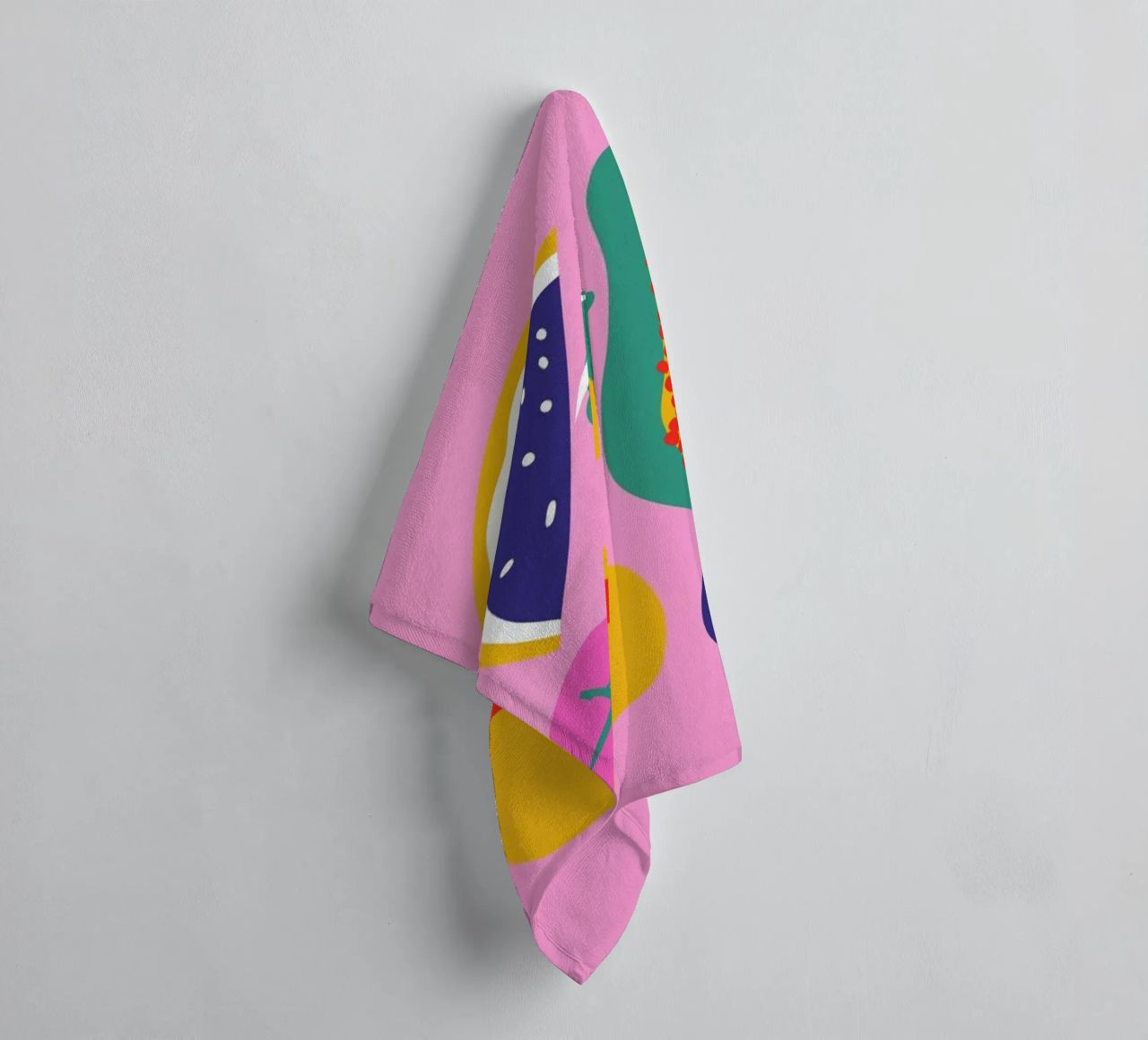 Fruity Technicolor Mix 2 towel by Mariery Young