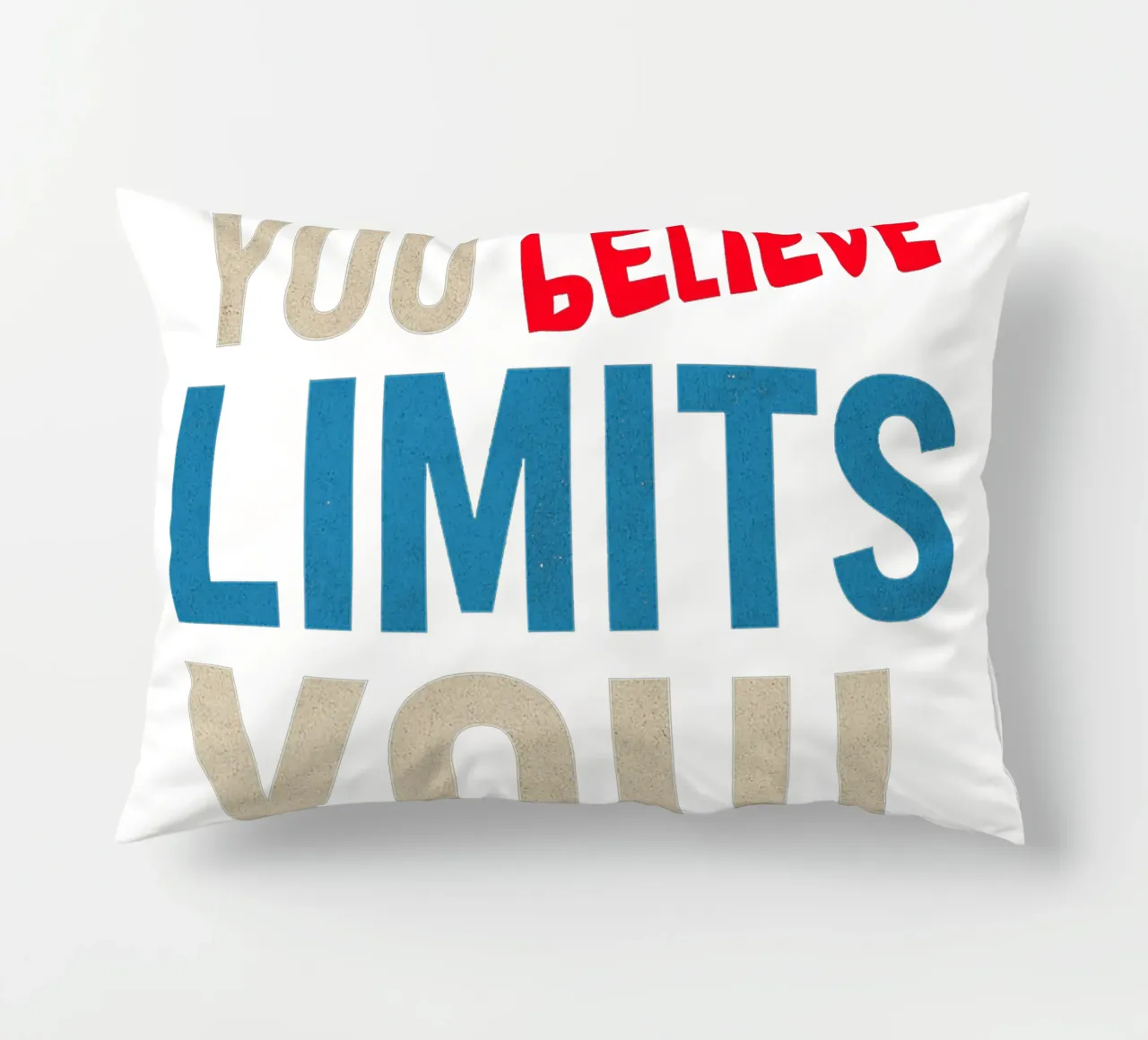 Whatever you believe limits you! cuscino da Vintage Van Gogh