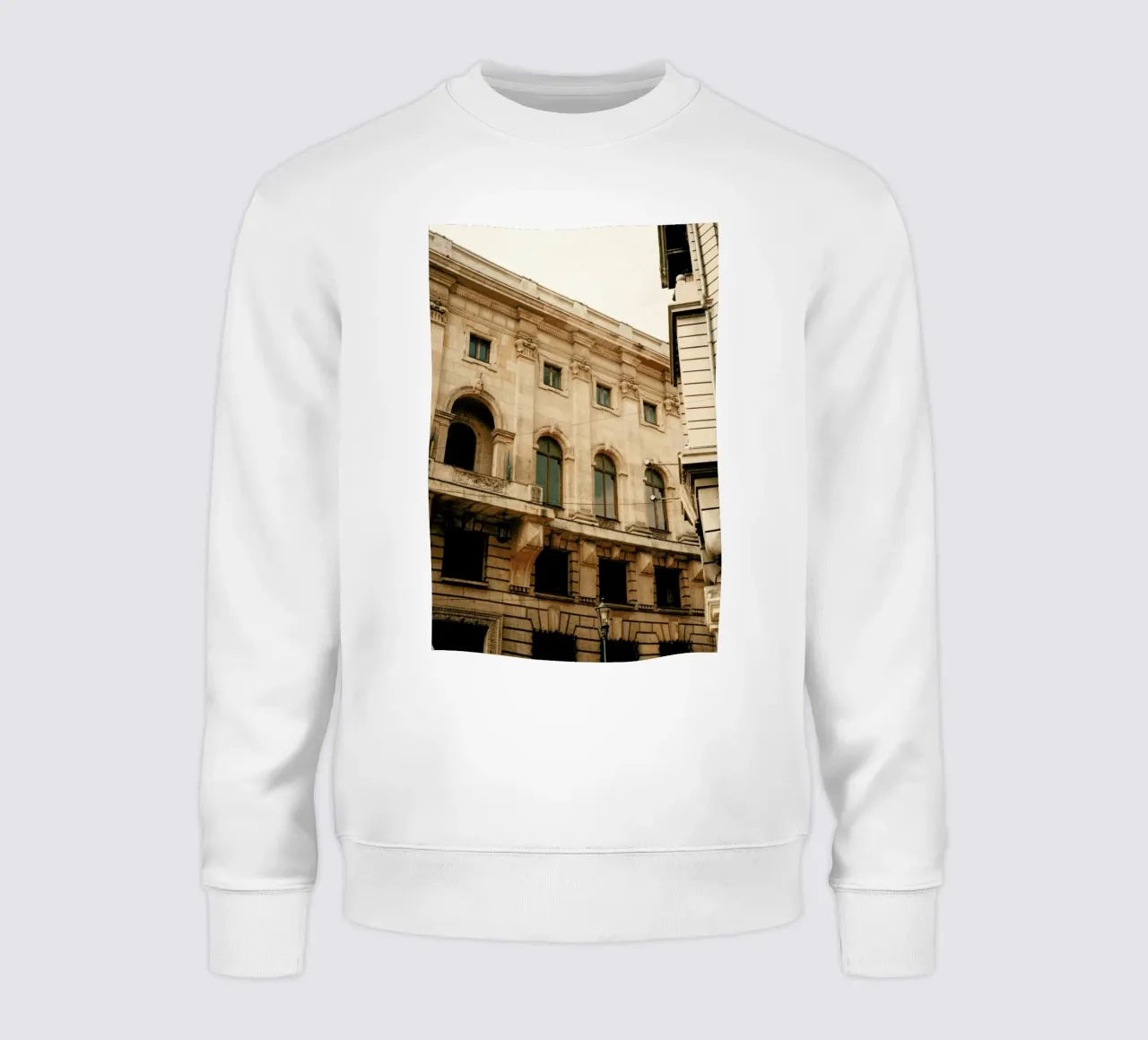 Analog Series Old Buildings sweatshirt van Sebastian Hilgetag