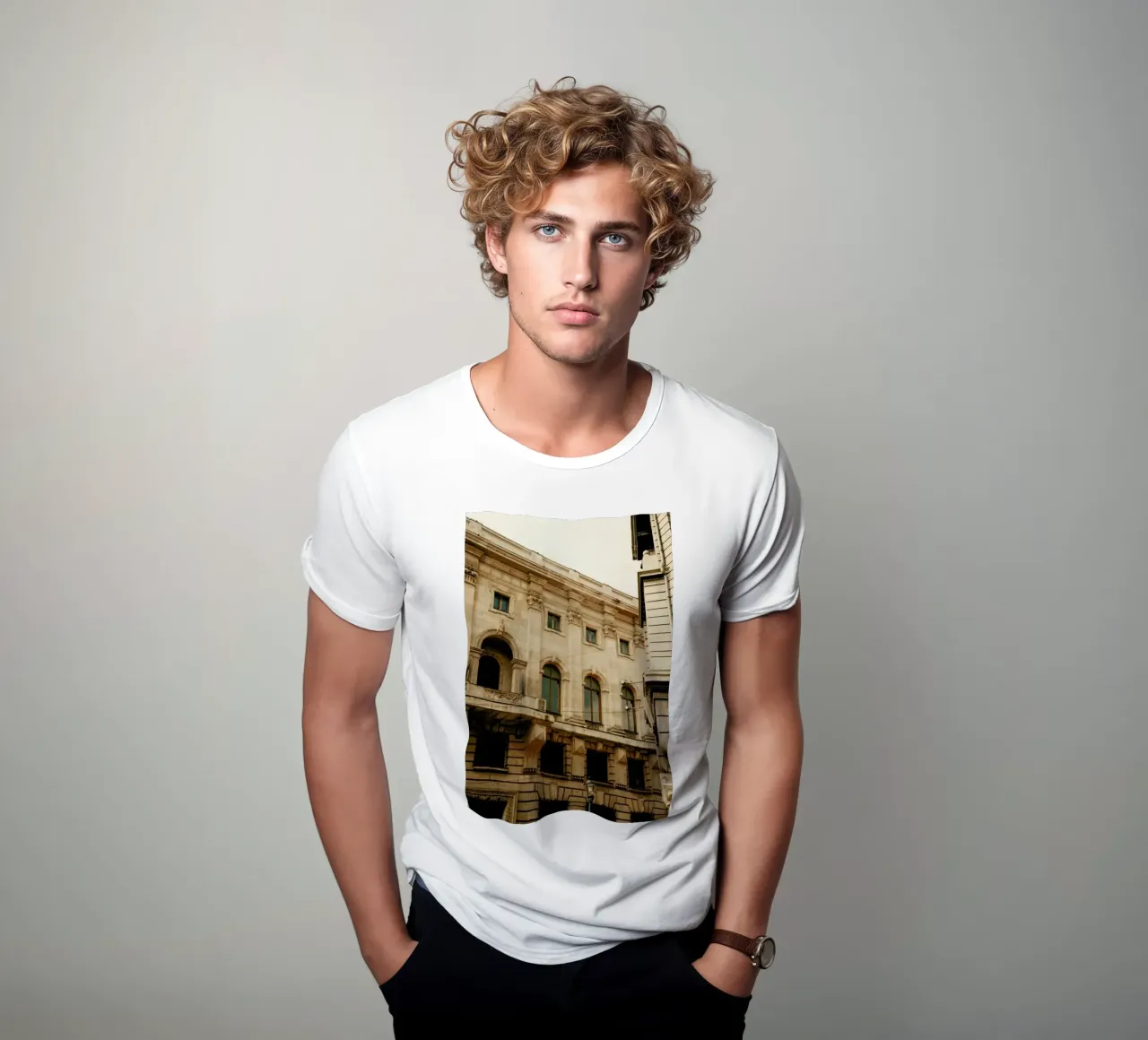 Analog Series Old Buildings camiseta de Sebastian Hilgetag