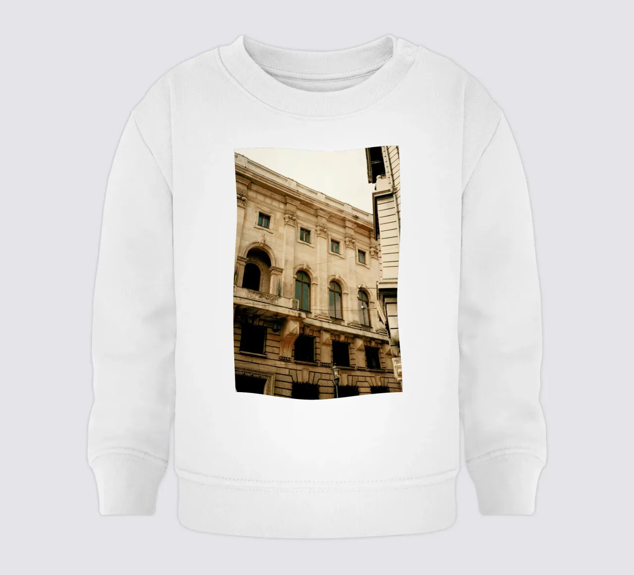 Analog Series Old Buildings felpa neonato da Sebastian Hilgetag