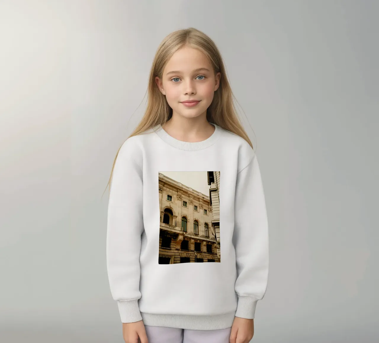 Analog Series Old Buildings felpa bambino da Sebastian Hilgetag