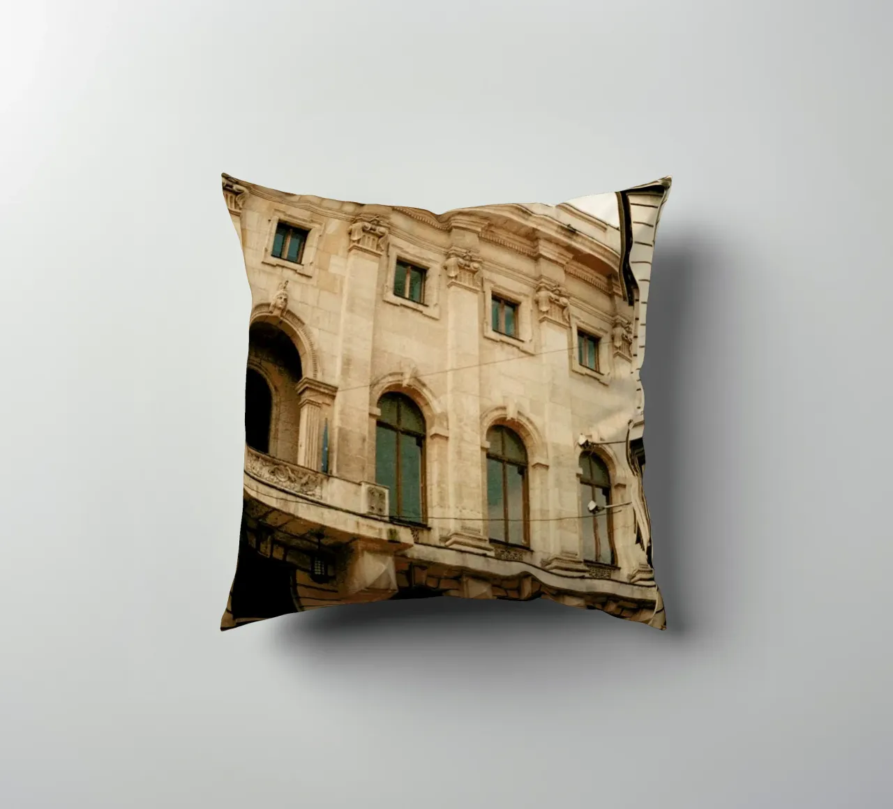 Analog Series Old Buildings cuscino da Sebastian Hilgetag