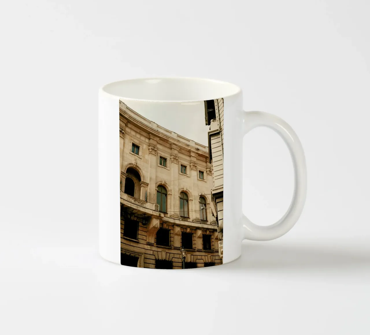 Analog Series Old Buildings tazza in ceramica da Sebastian Hilgetag