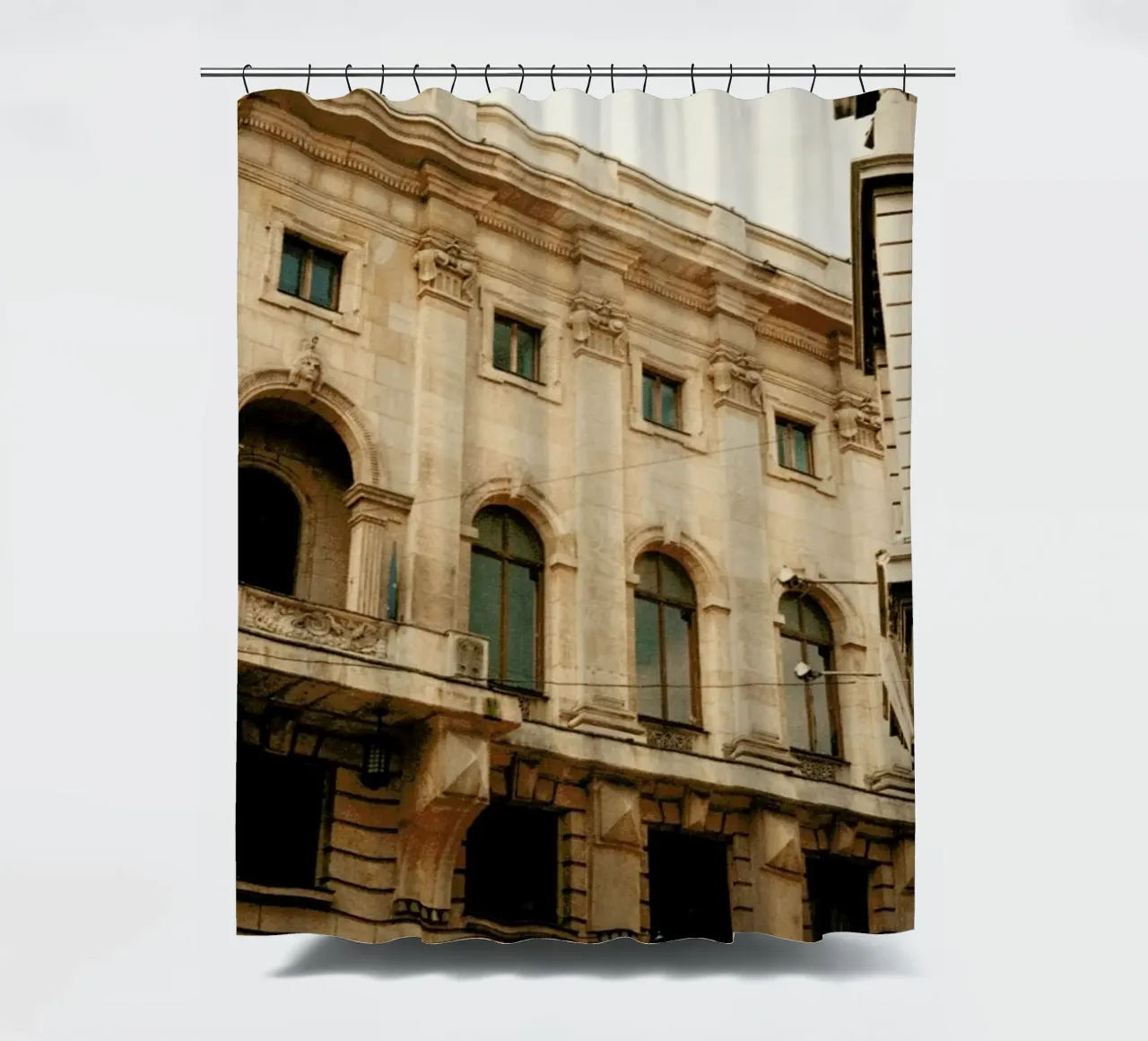Analog Series Old Buildings tenda da doccia da Sebastian Hilgetag