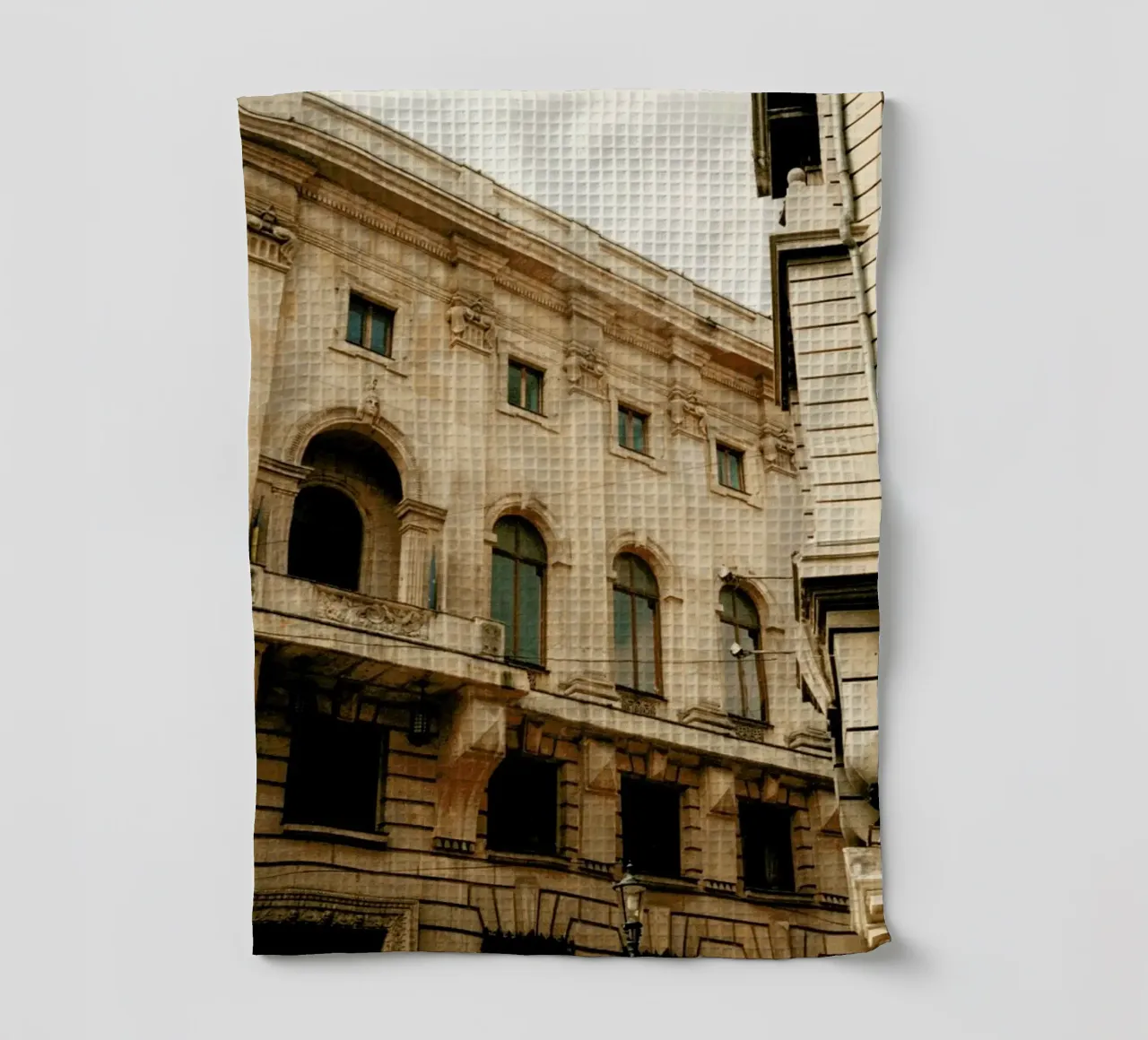 Analog Series Old Buildings torchon de Sebastian Hilgetag