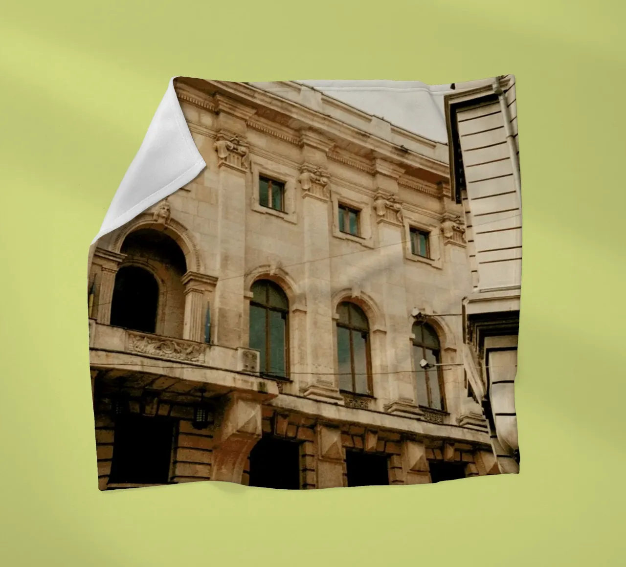 Analog Series Old Buildings coperta in pile da Sebastian Hilgetag