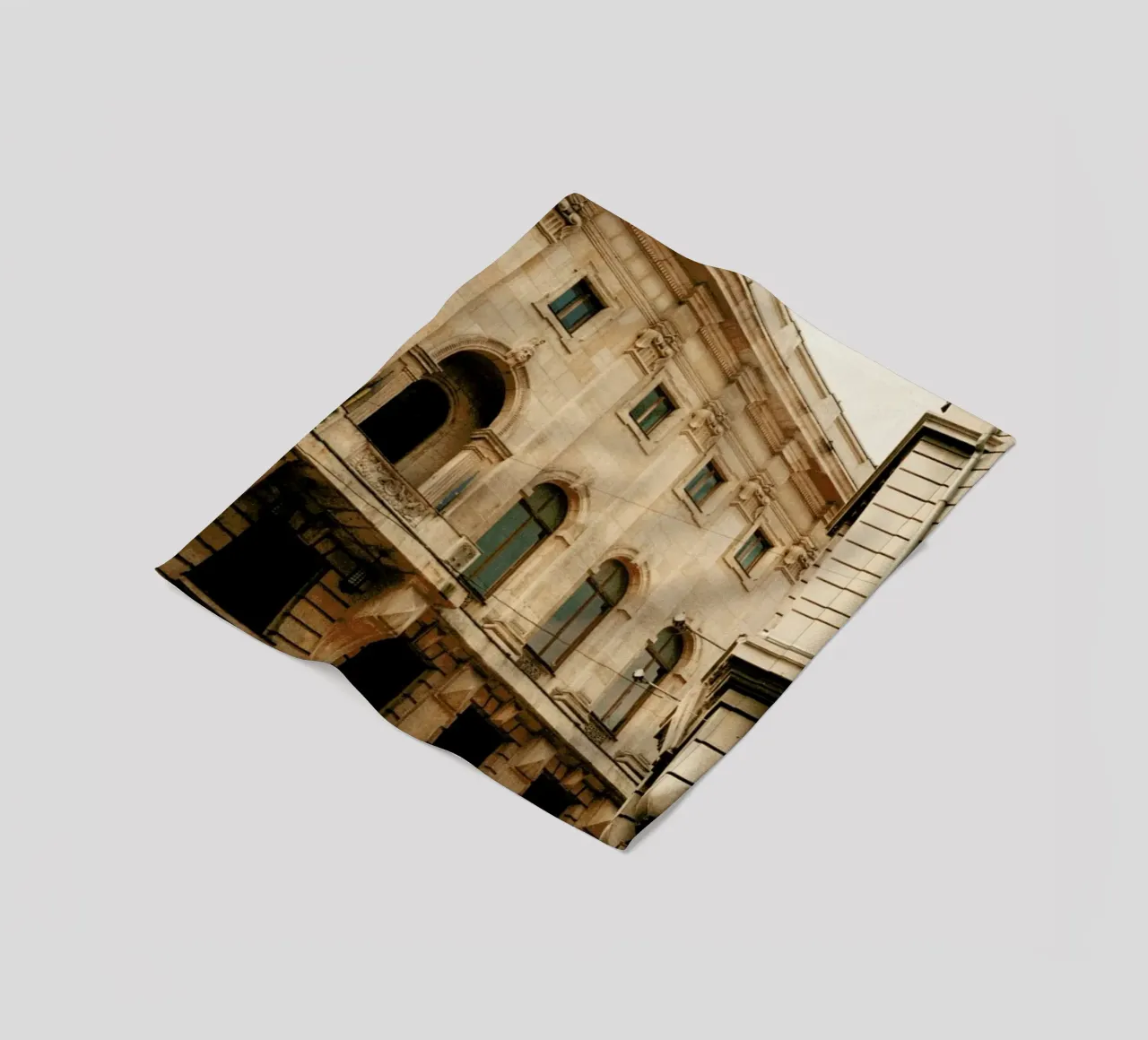 Analog Series Old Buildings coperta in pile da Sebastian Hilgetag