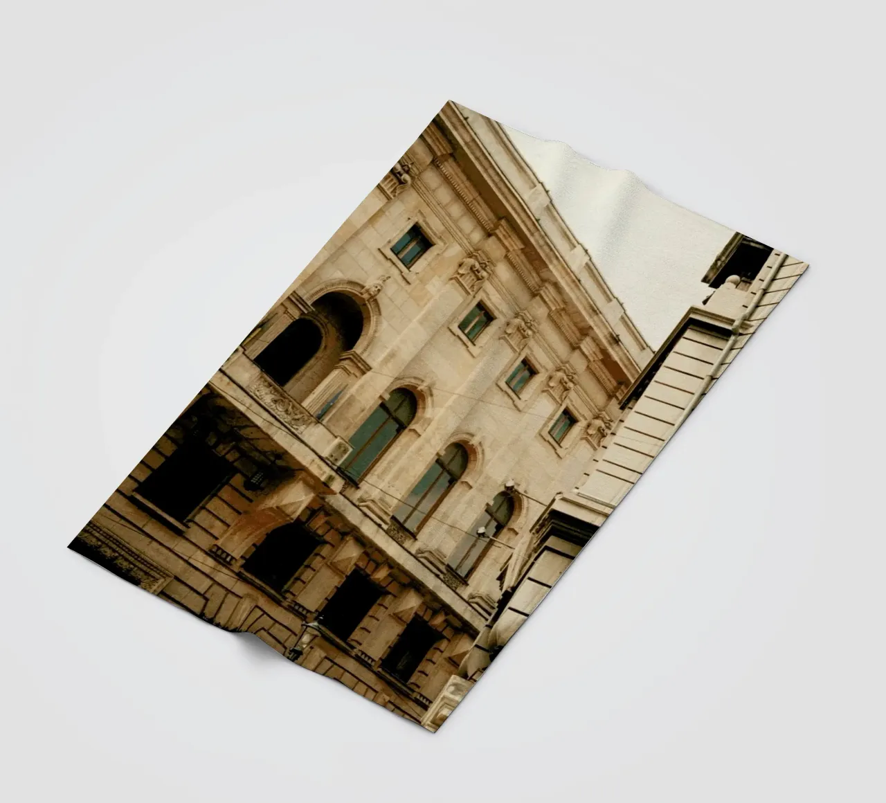 Analog Series Old Buildings coperta in pile da Sebastian Hilgetag