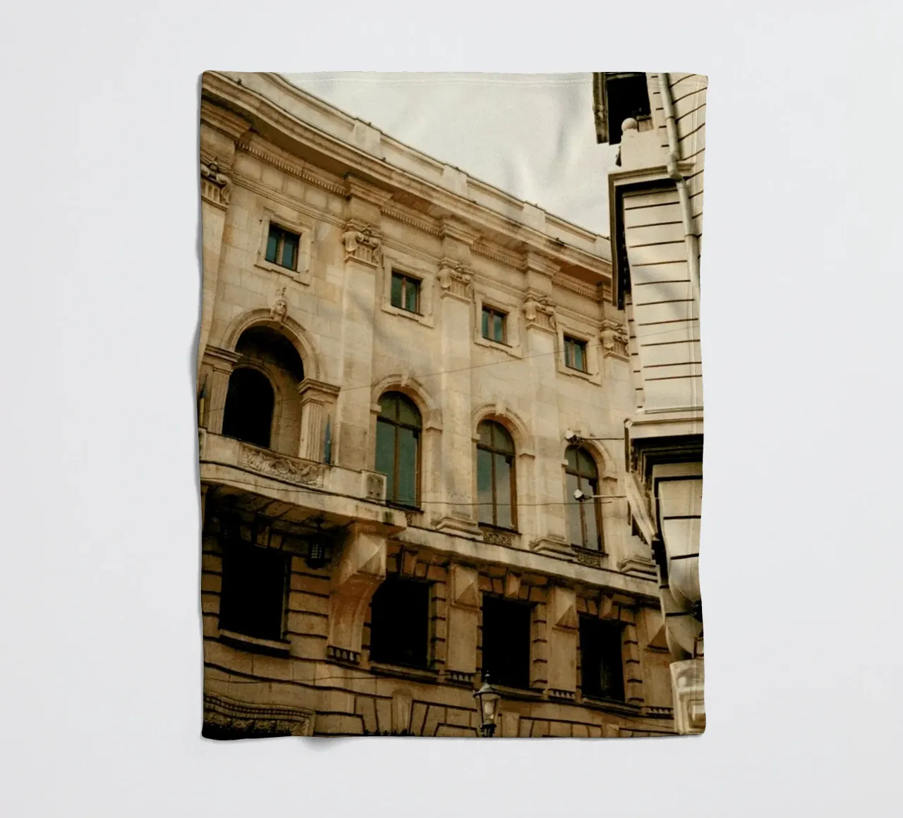 Analog Series Old Buildings coperta in pile da Sebastian Hilgetag