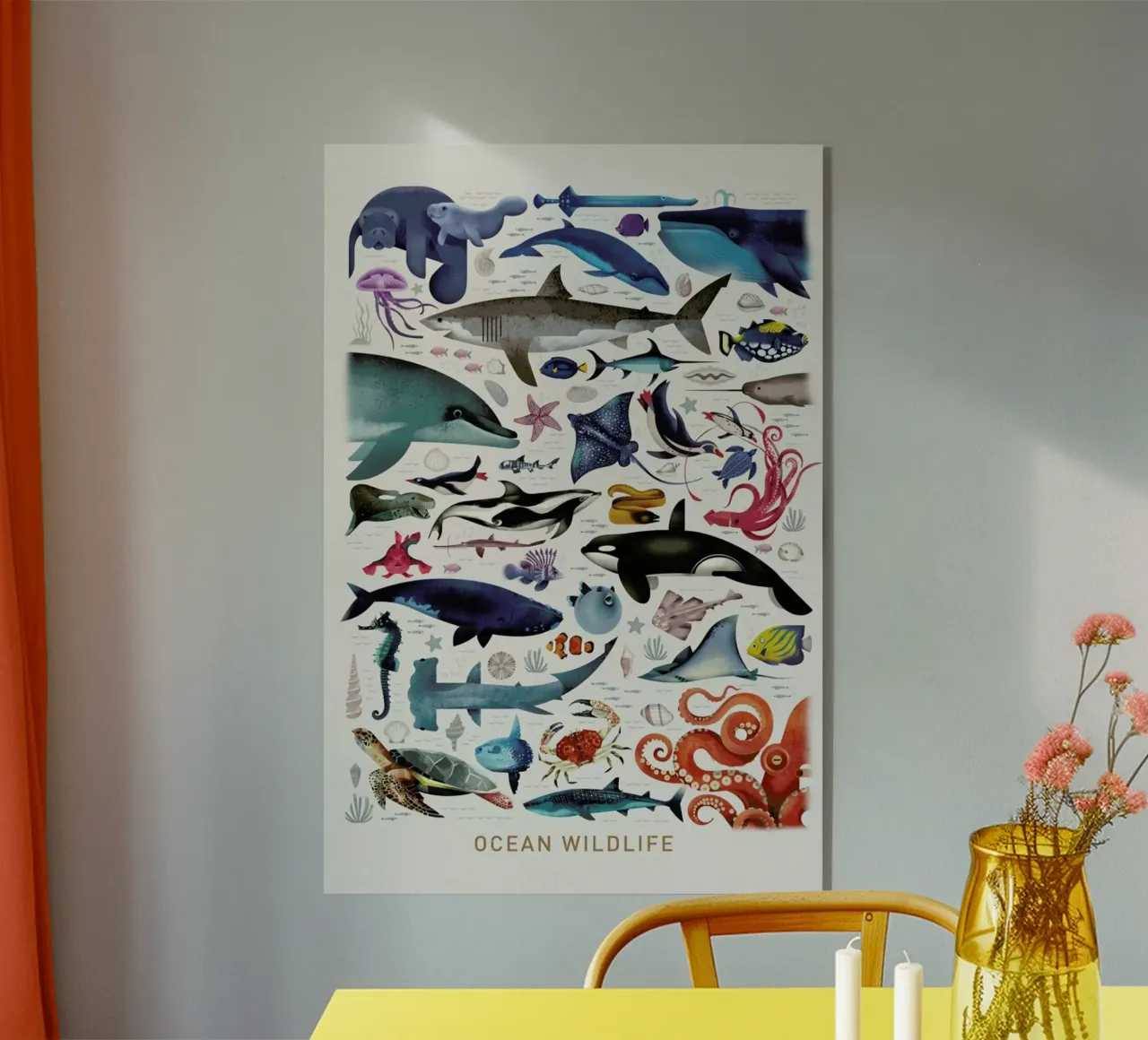 Ocean Wildlife plexiglass da Dieter Braun