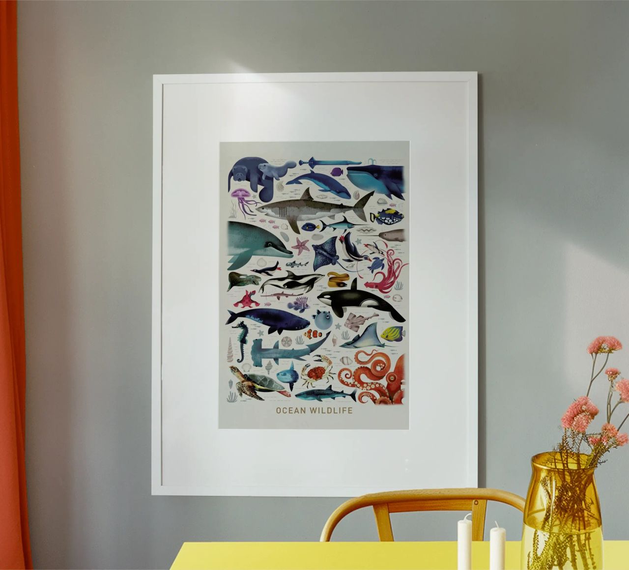 Ocean Wildlife poster de Dieter Braun