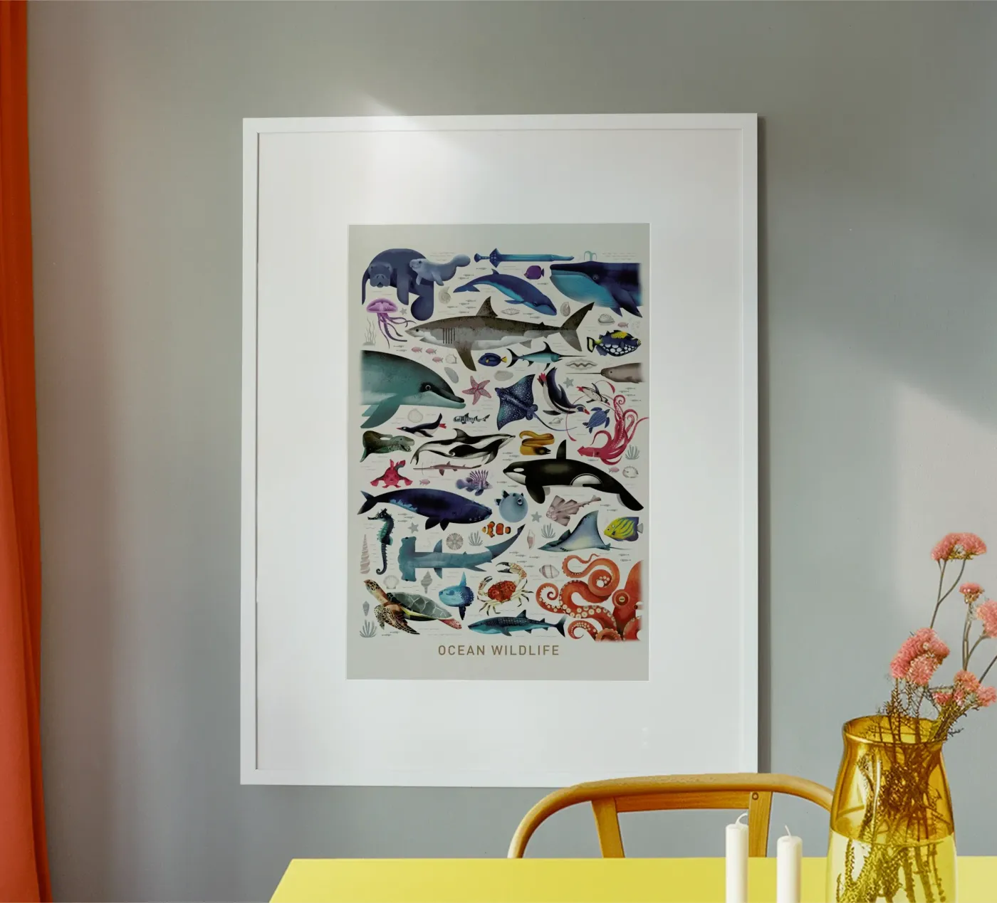 Ocean Wildlife poster da Dieter Braun