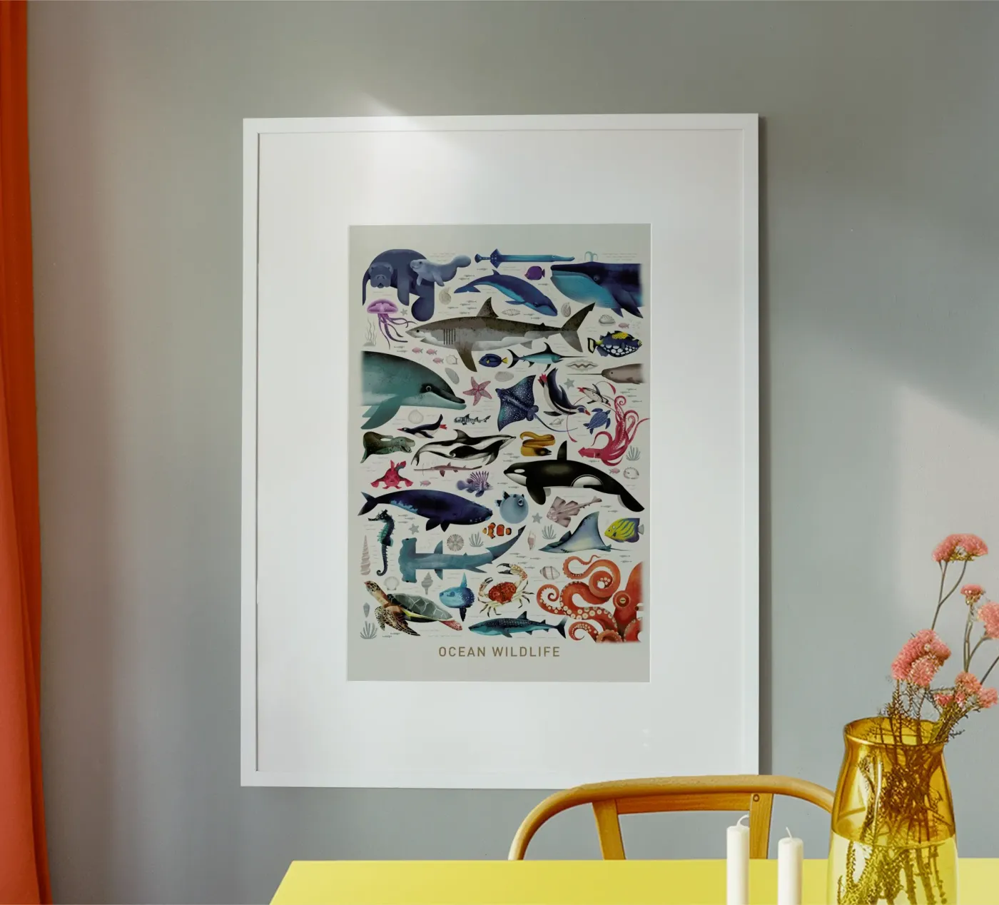 Ocean Wildlife poster da Dieter Braun