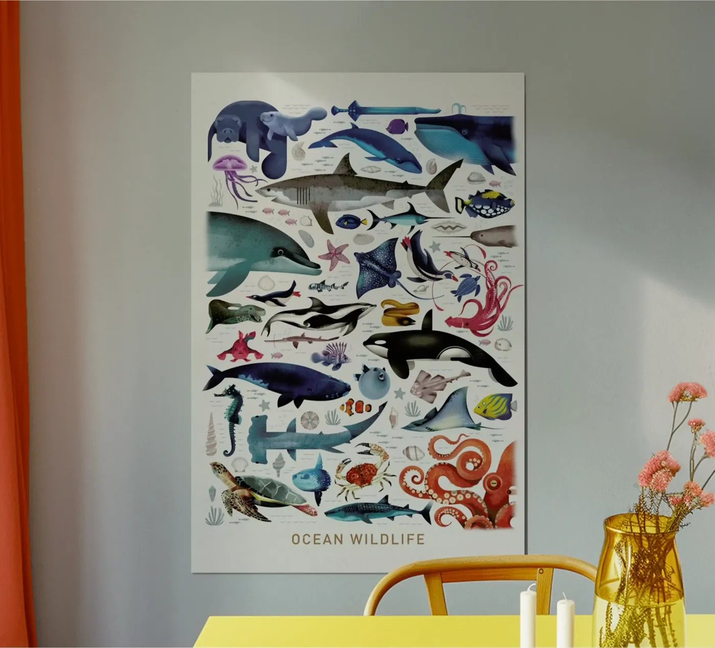 Ocean Wildlife poster da Dieter Braun