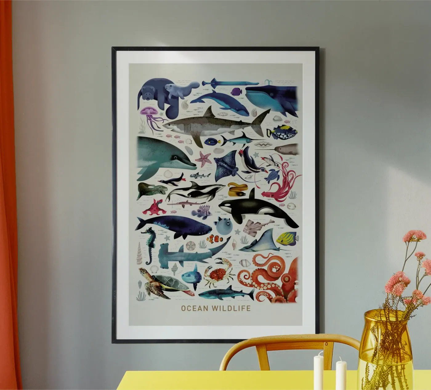 Ocean Wildlife poster da Dieter Braun