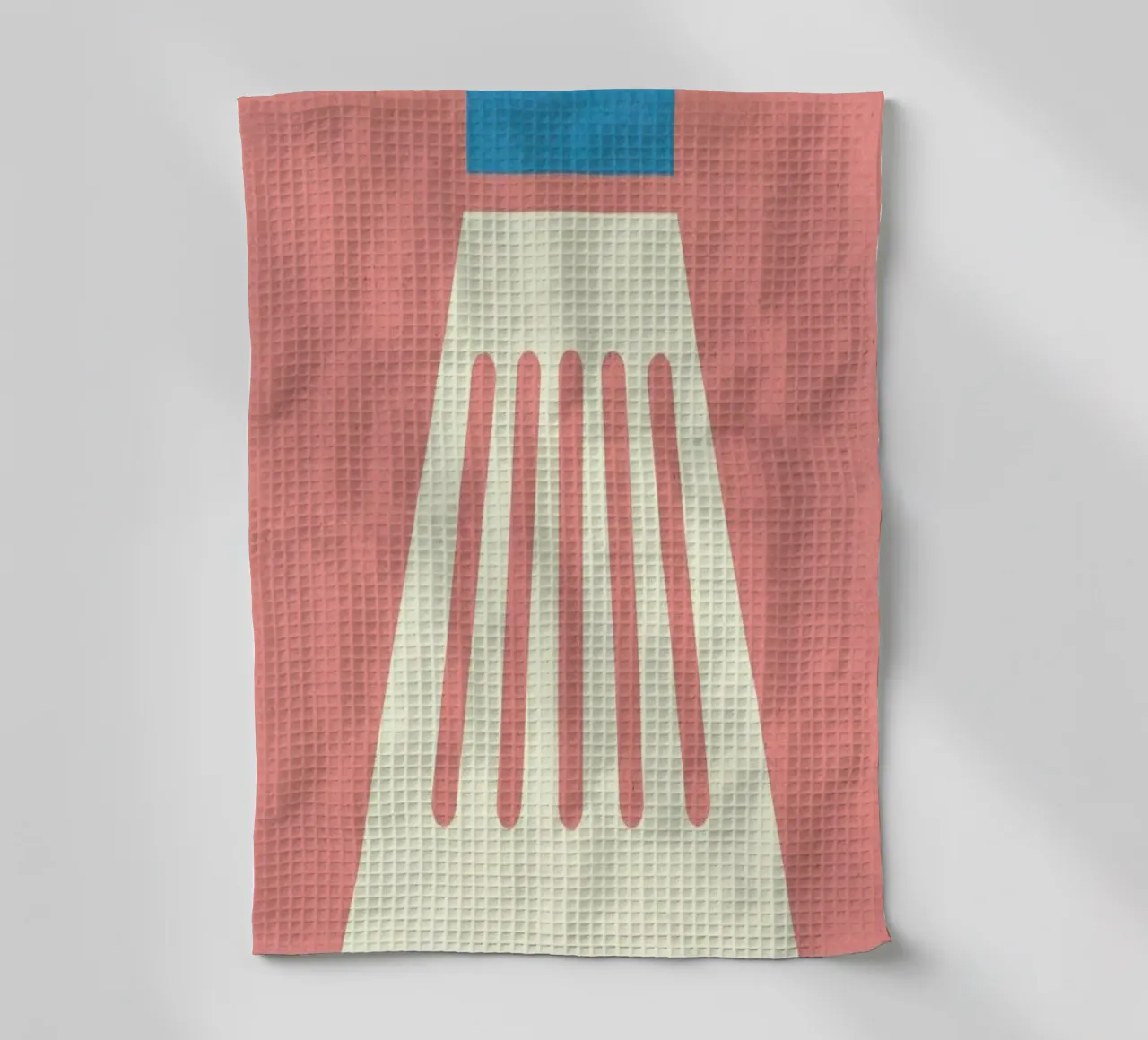 Badminton White Blue torchon de Rosi Feist