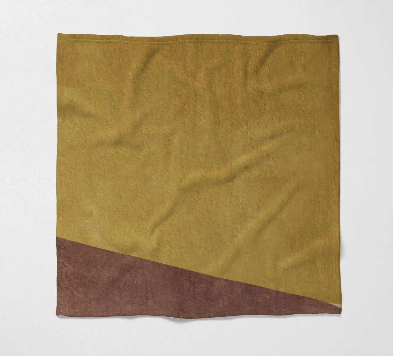 geometric art 3 colors coperta in pile da vintageshop