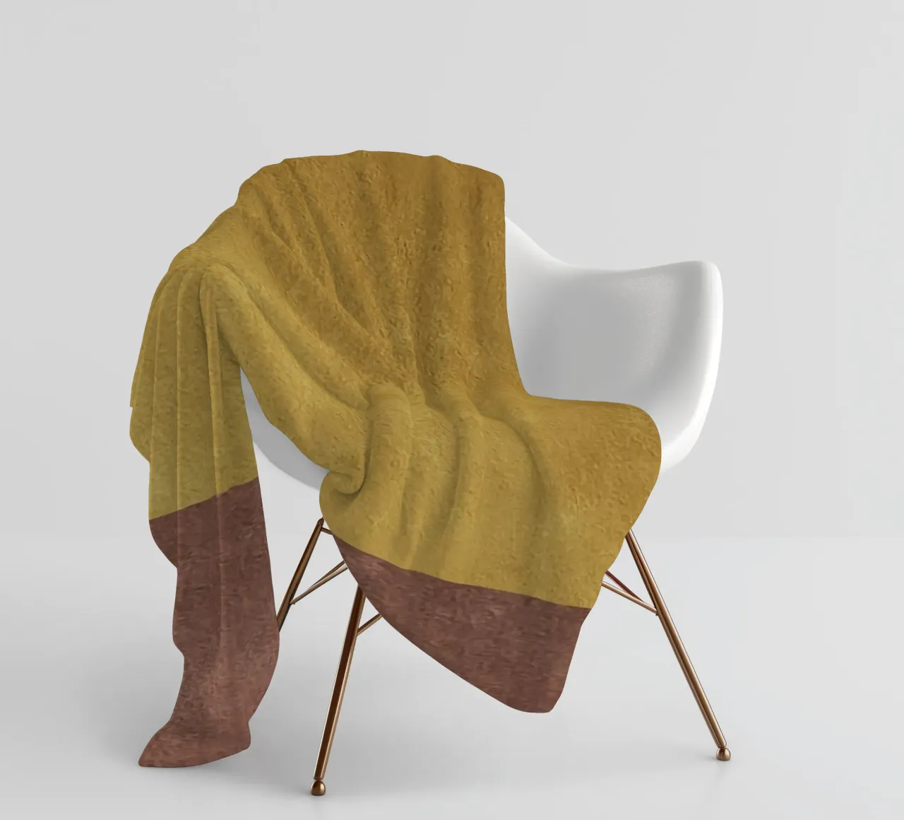 geometric art 3 colors coperta in pile da vintageshop