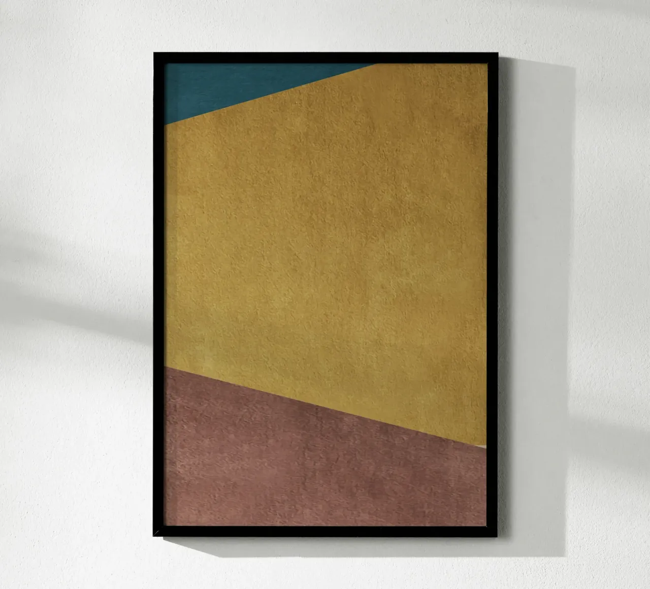 geometric art 3 colors carta hahnemühle da vintageshop