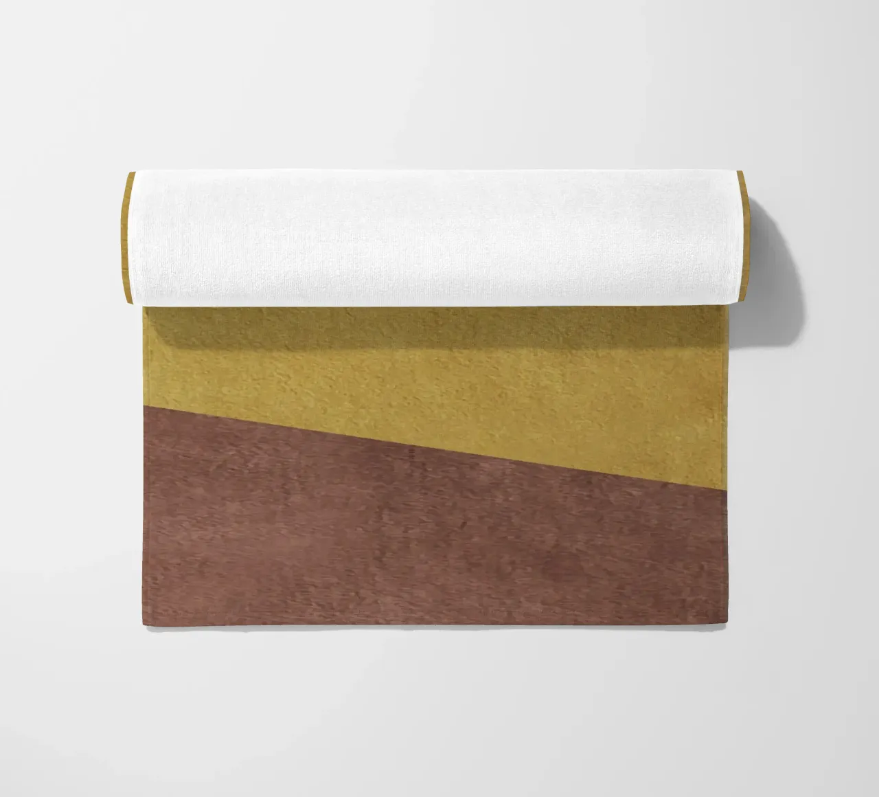 geometric art 3 colors telo mare da vintageshop