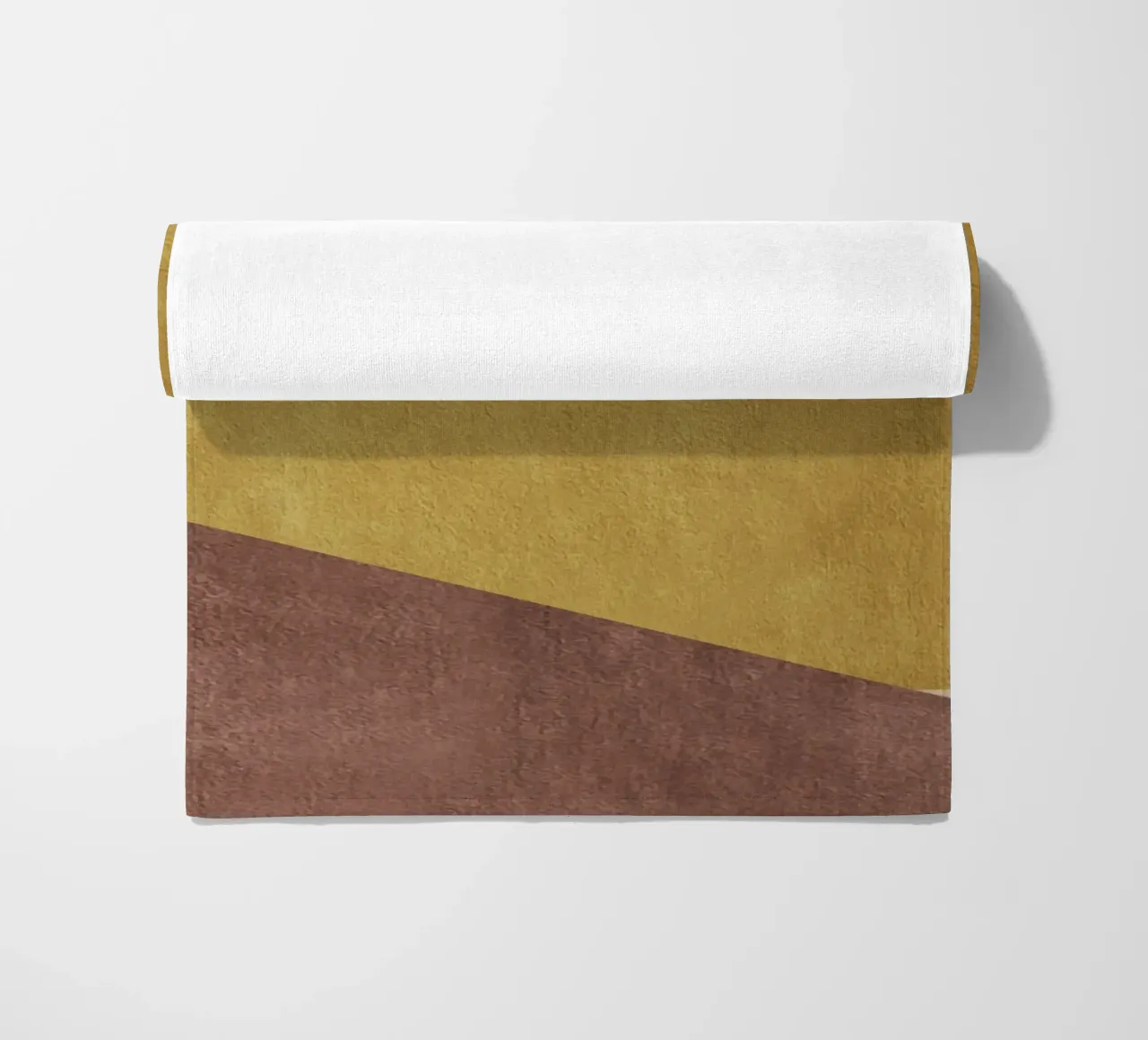 geometric art 3 colors telo mare da vintageshop