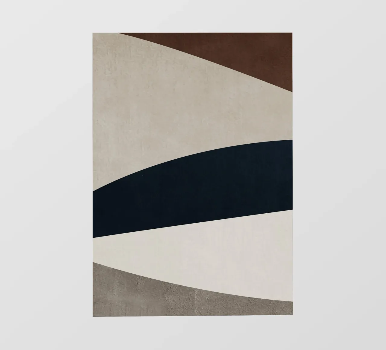 geometric art shades of gray telo in pvc da vintageshop