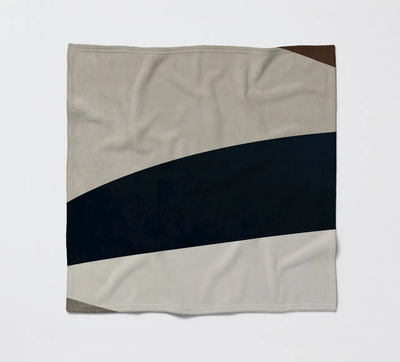 geometric art shades of gray Fleecedecke von vintageshop