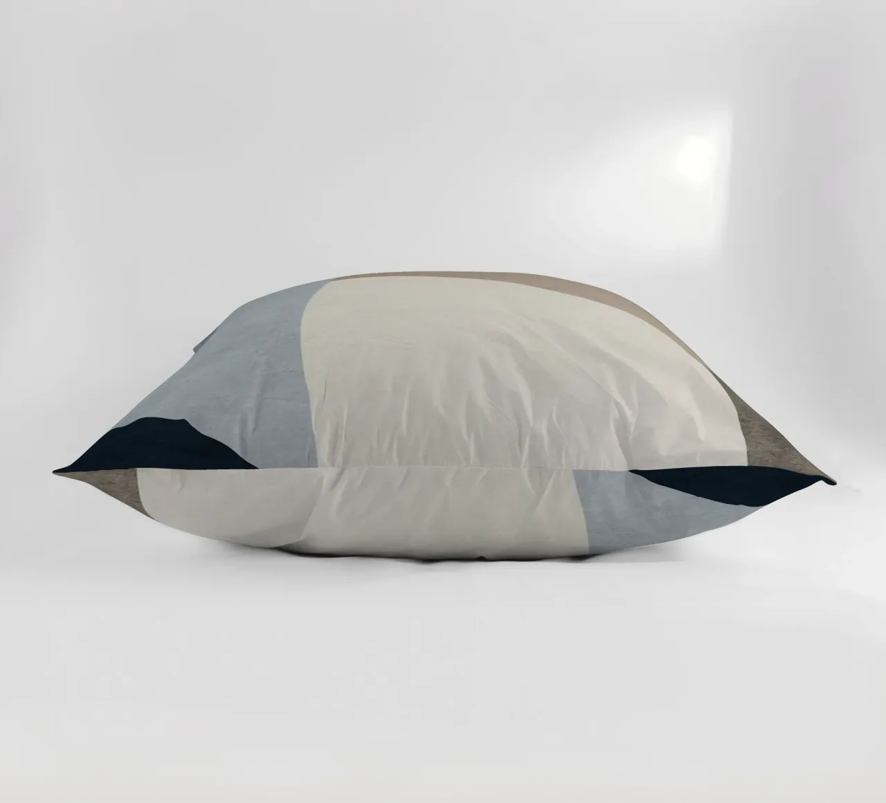 geometric art gray shapes cuscino da vintageshop