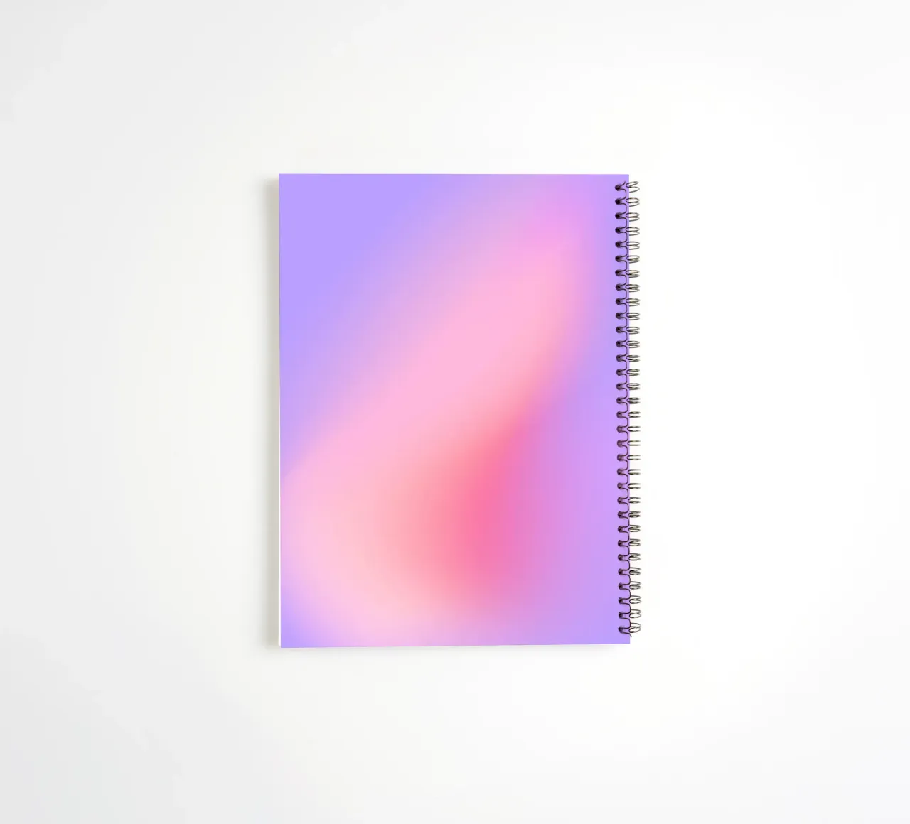 Aura Print, Energy Wall Art, Gradient Print spiral notebook by Dreamscape