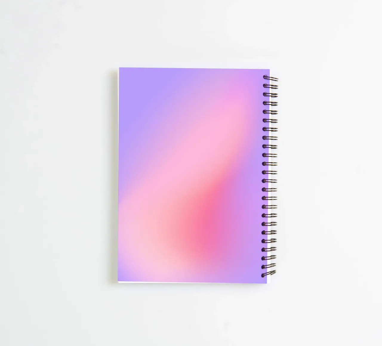 Aura Print, Energy Wall Art, Gradient Print spiral notebook by Dreamscape
