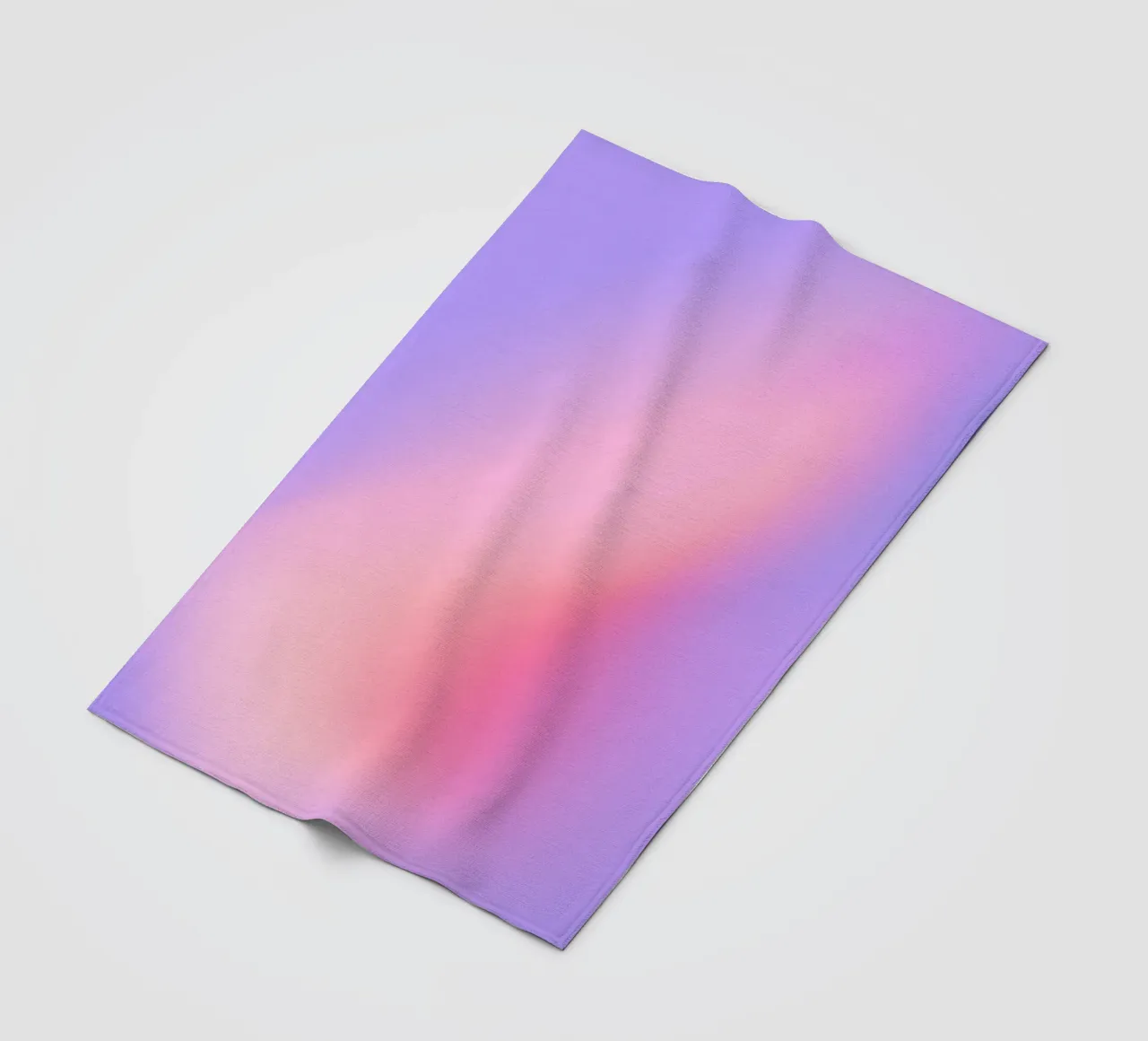 Aura Print, Energy Wall Art, Gradient Print fleece blanket by Dreamscape