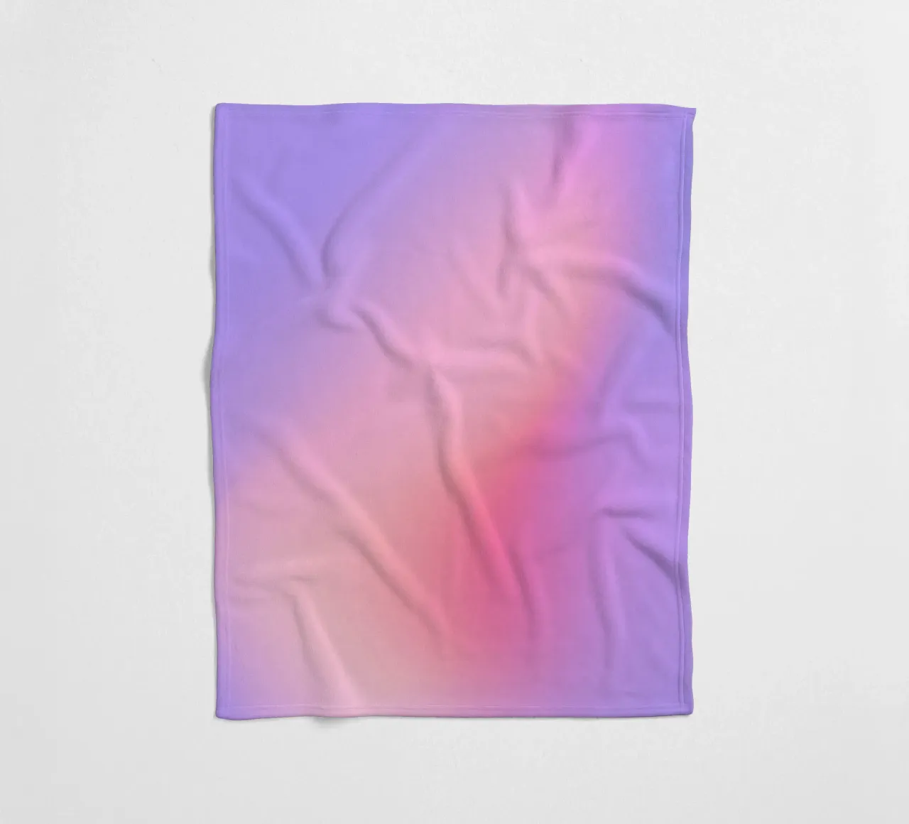 Aura Print, Energy Wall Art, Gradient Print fleece blanket by Dreamscape