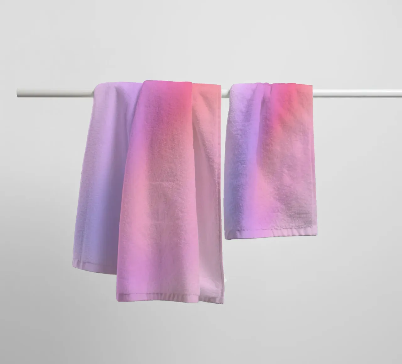 Aura Print, Energy Poster, Gradient Wall Art, Ombre Print, towel by Dreamscape