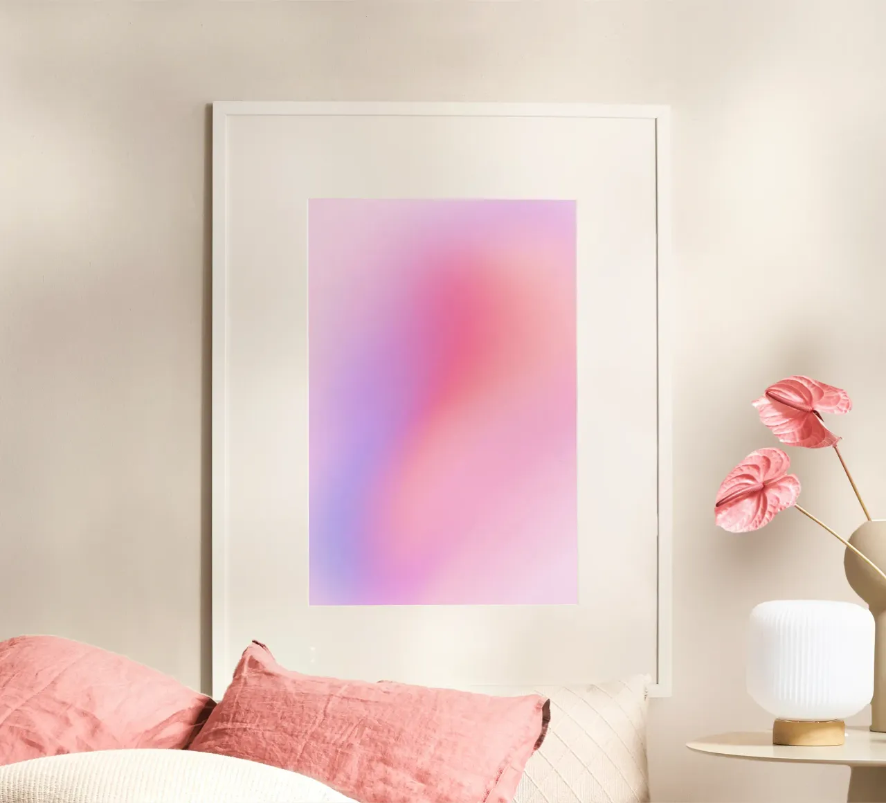 Aura Print, Energy Poster, Gradient Wall Art, Ombre Print, poster by Dreamscape